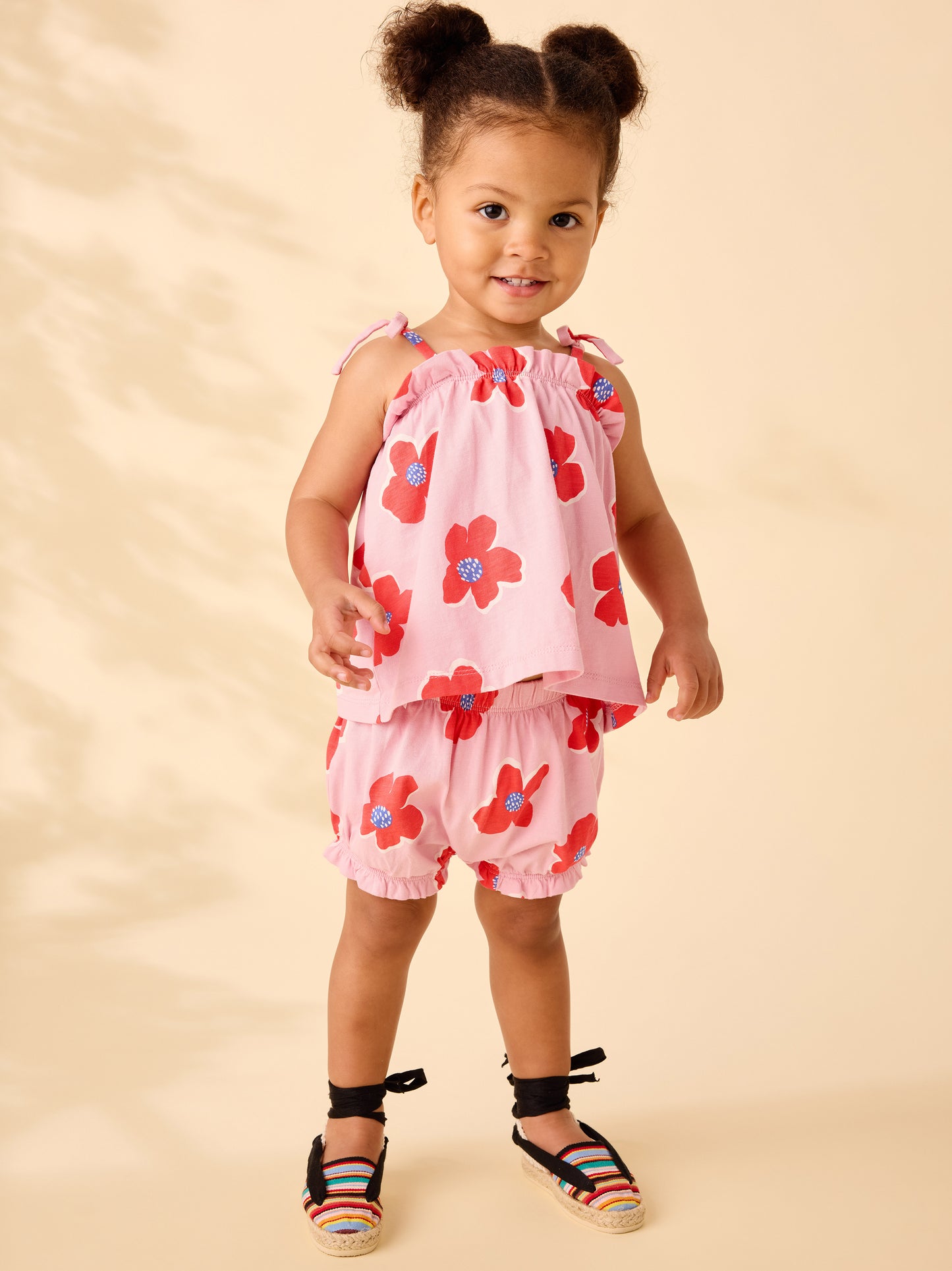 Tie Shoulder Baby Set