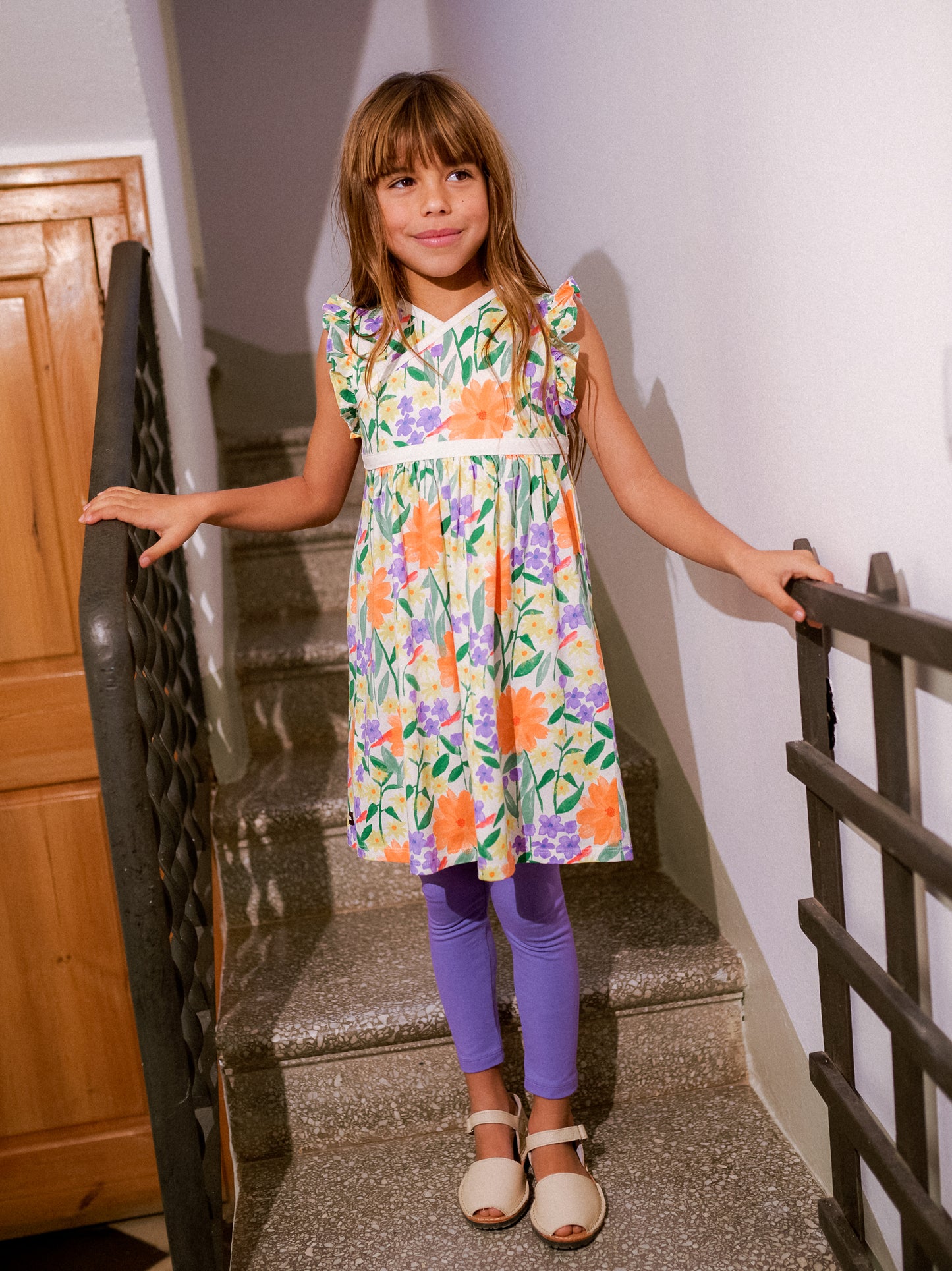 Short Sleeve Twirl Dress