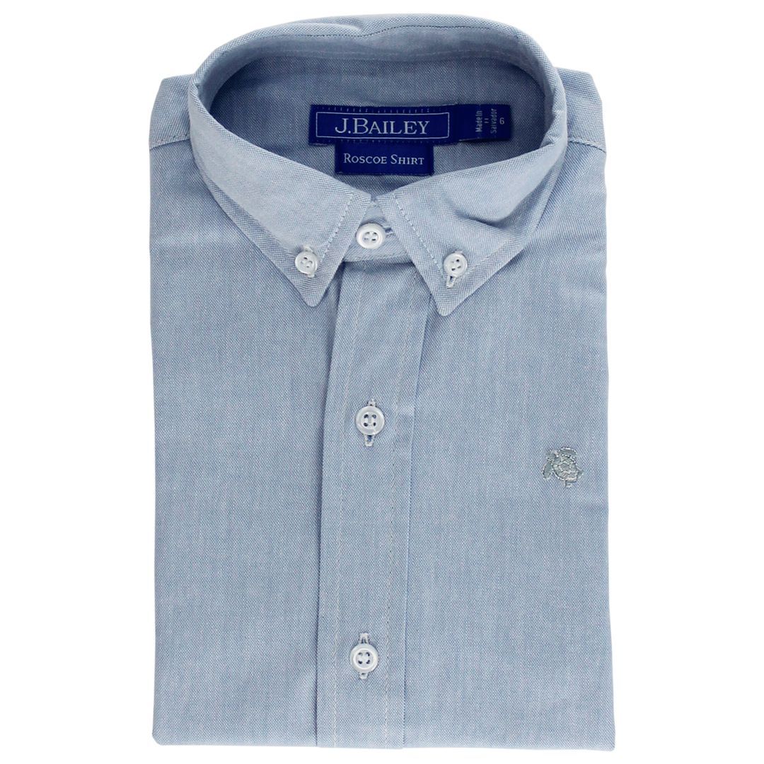 Roscoe Button Down - Blue Oxford