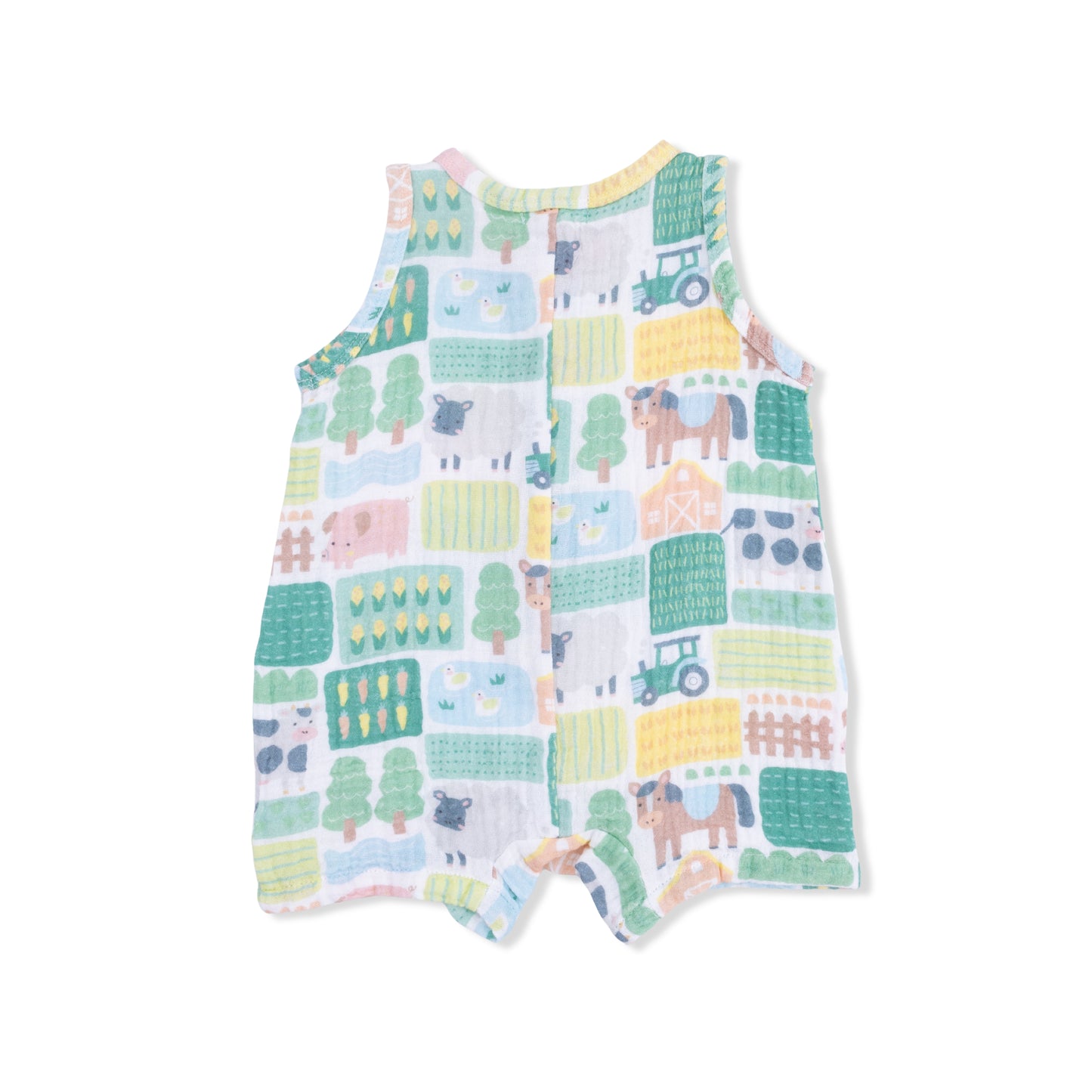Sleeveless Shortie Romper