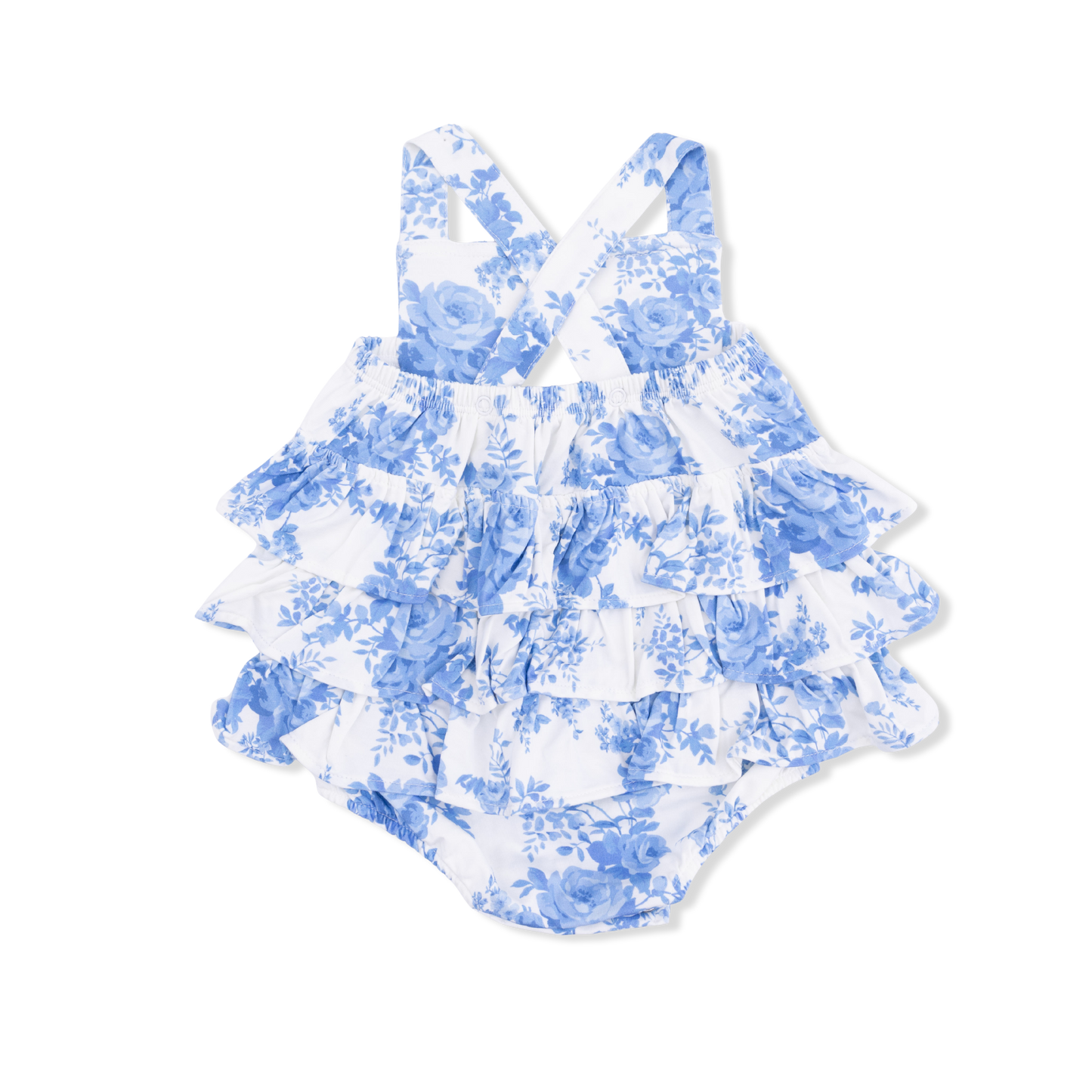 Ruffle Sunsuit- Dream Cottage Floral