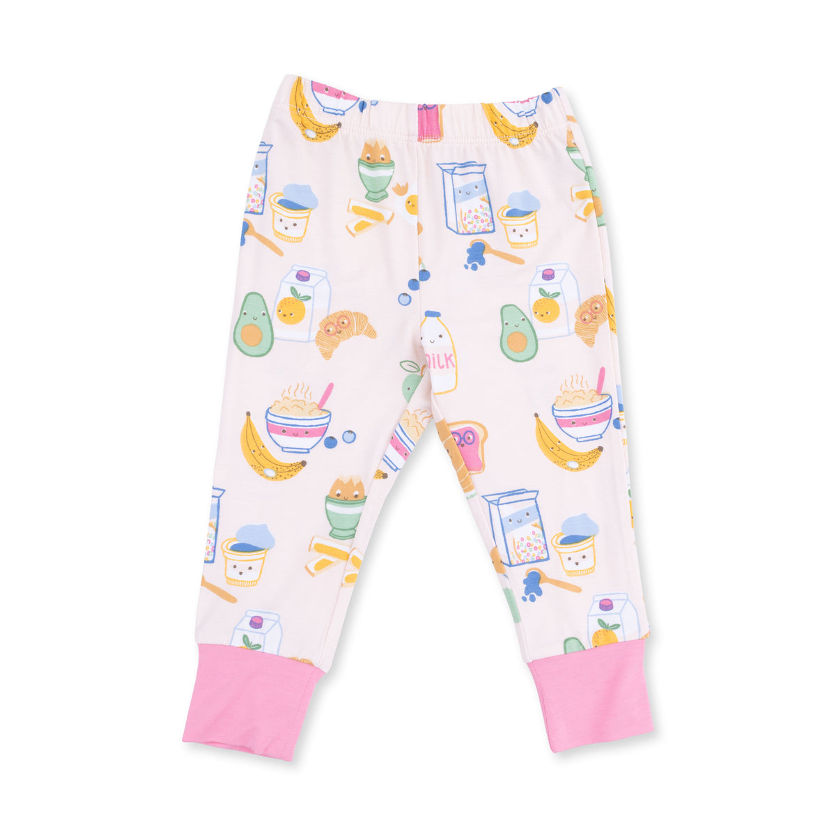 Long Sleeve Loungewear Set-Breakfast Club Pink