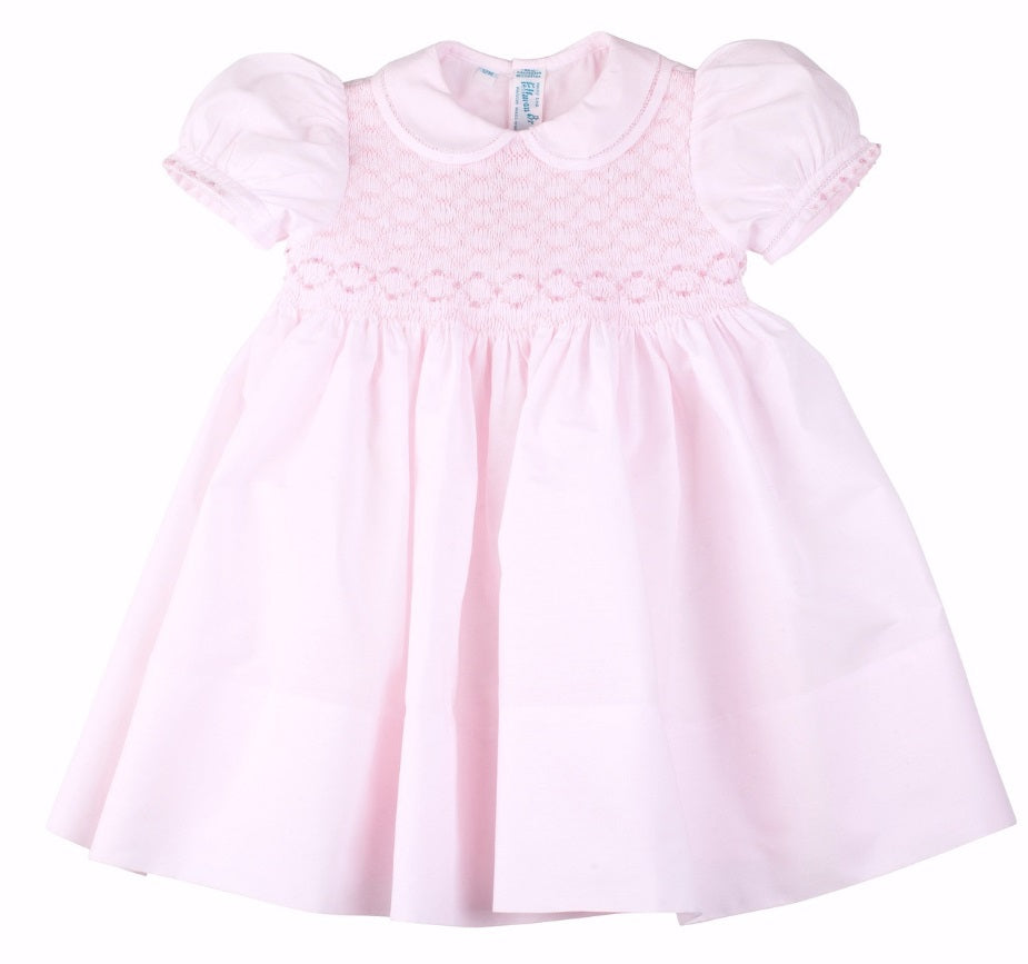 Collared Smocked Dress