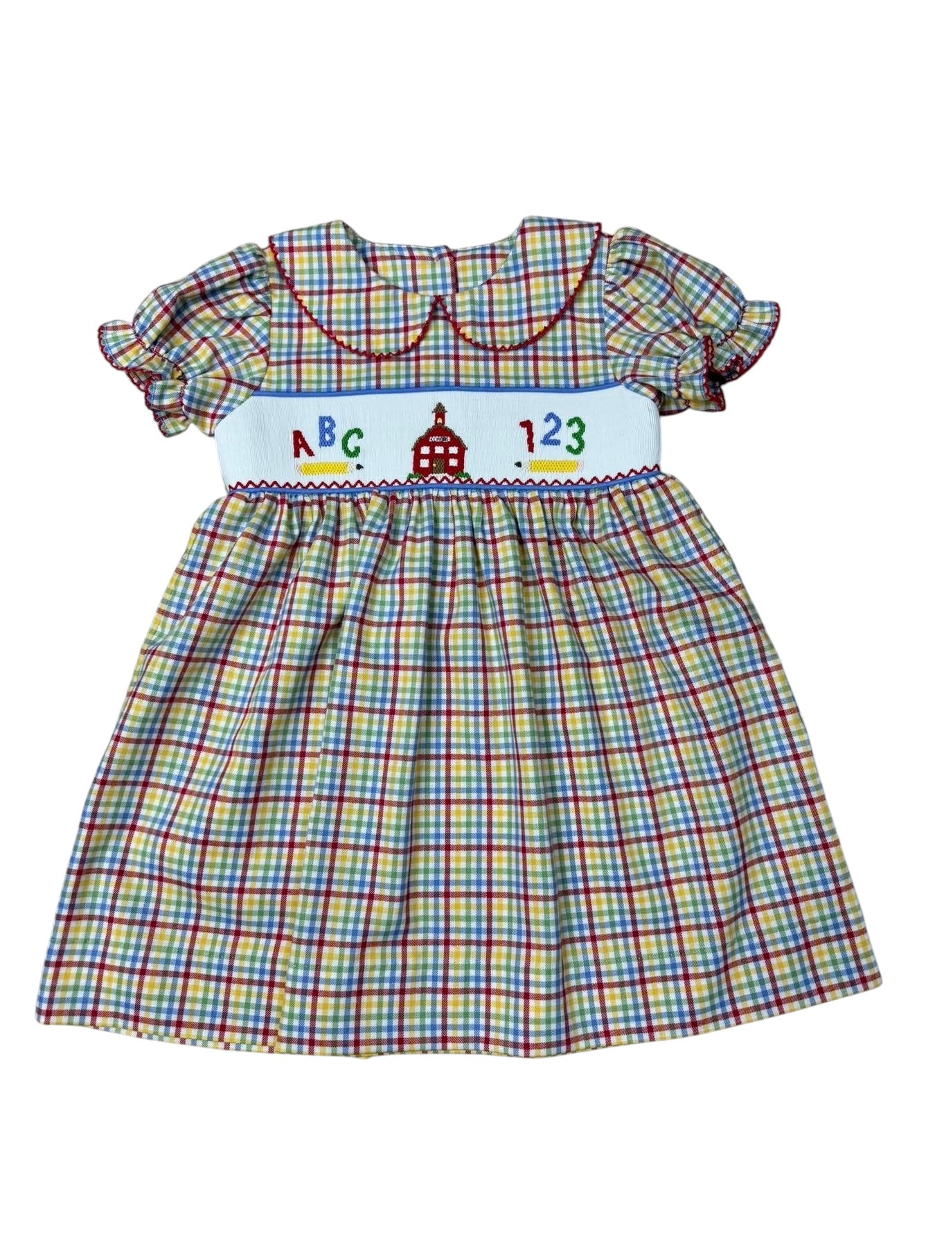 School Days Smocked Dress