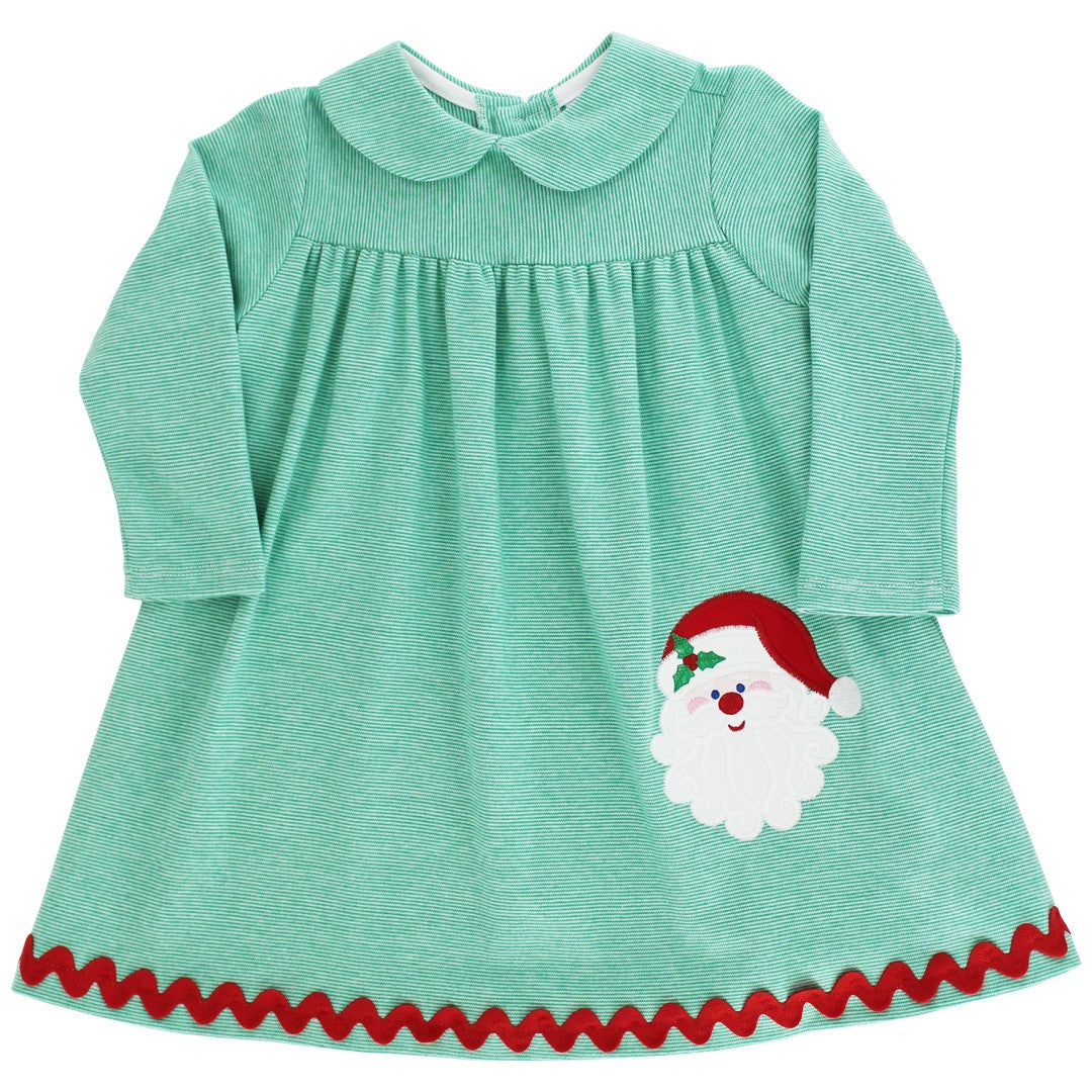 Santa - Knit Dress with Collar