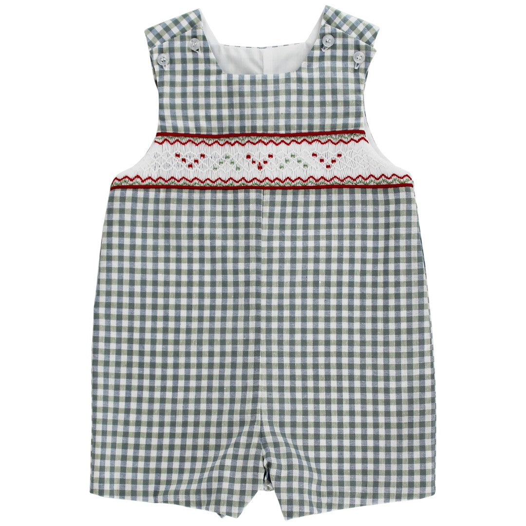 Red Bows on Gingham - John John