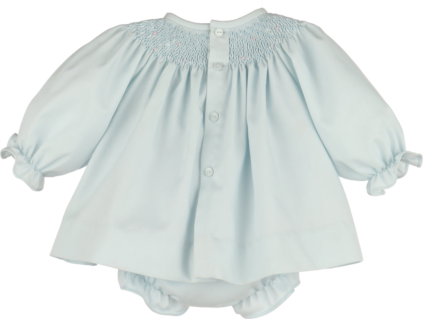 Welcome Home Waves Smocked Set-Blue