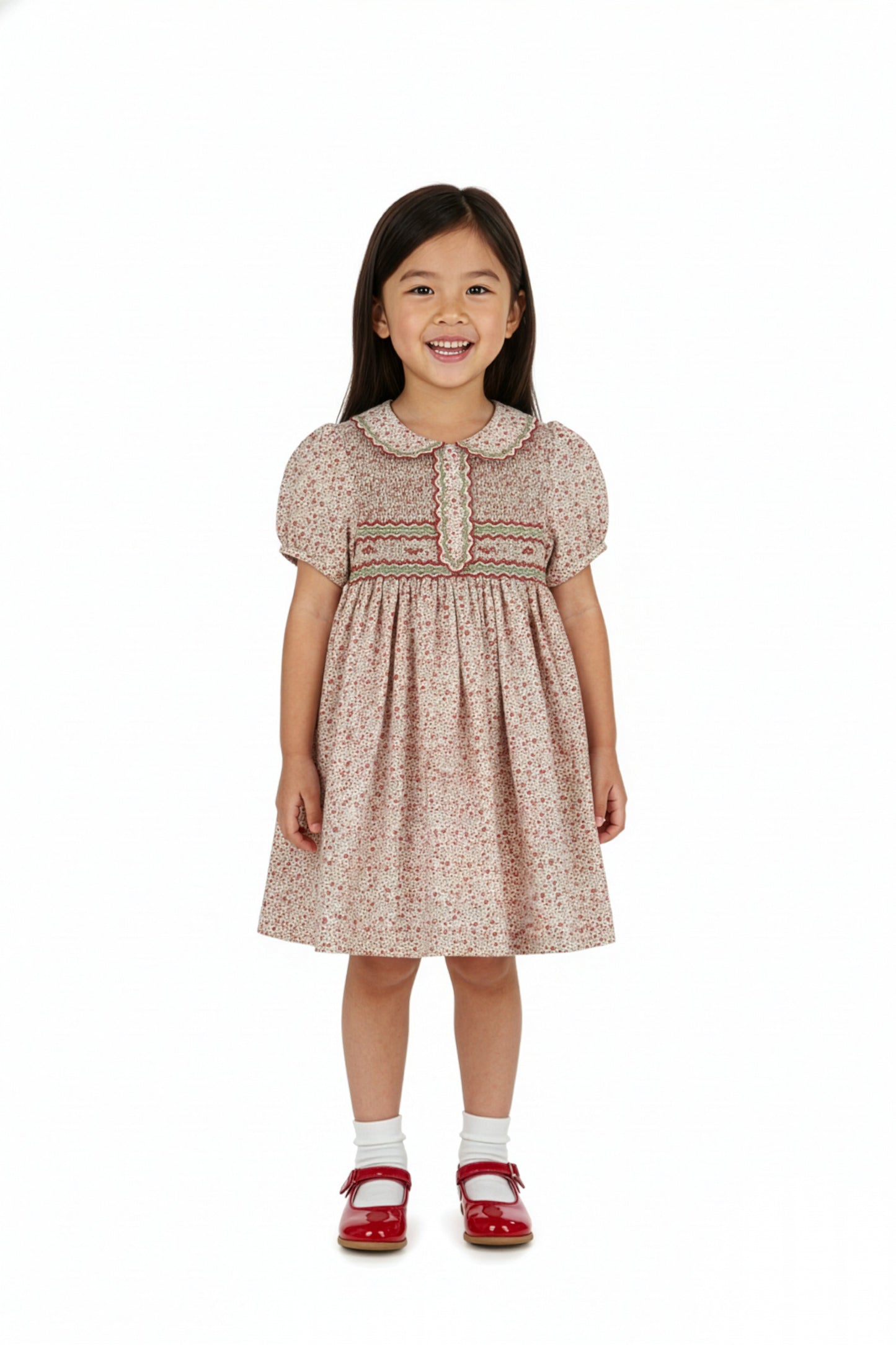 Mulberry Floral Smocked Dress