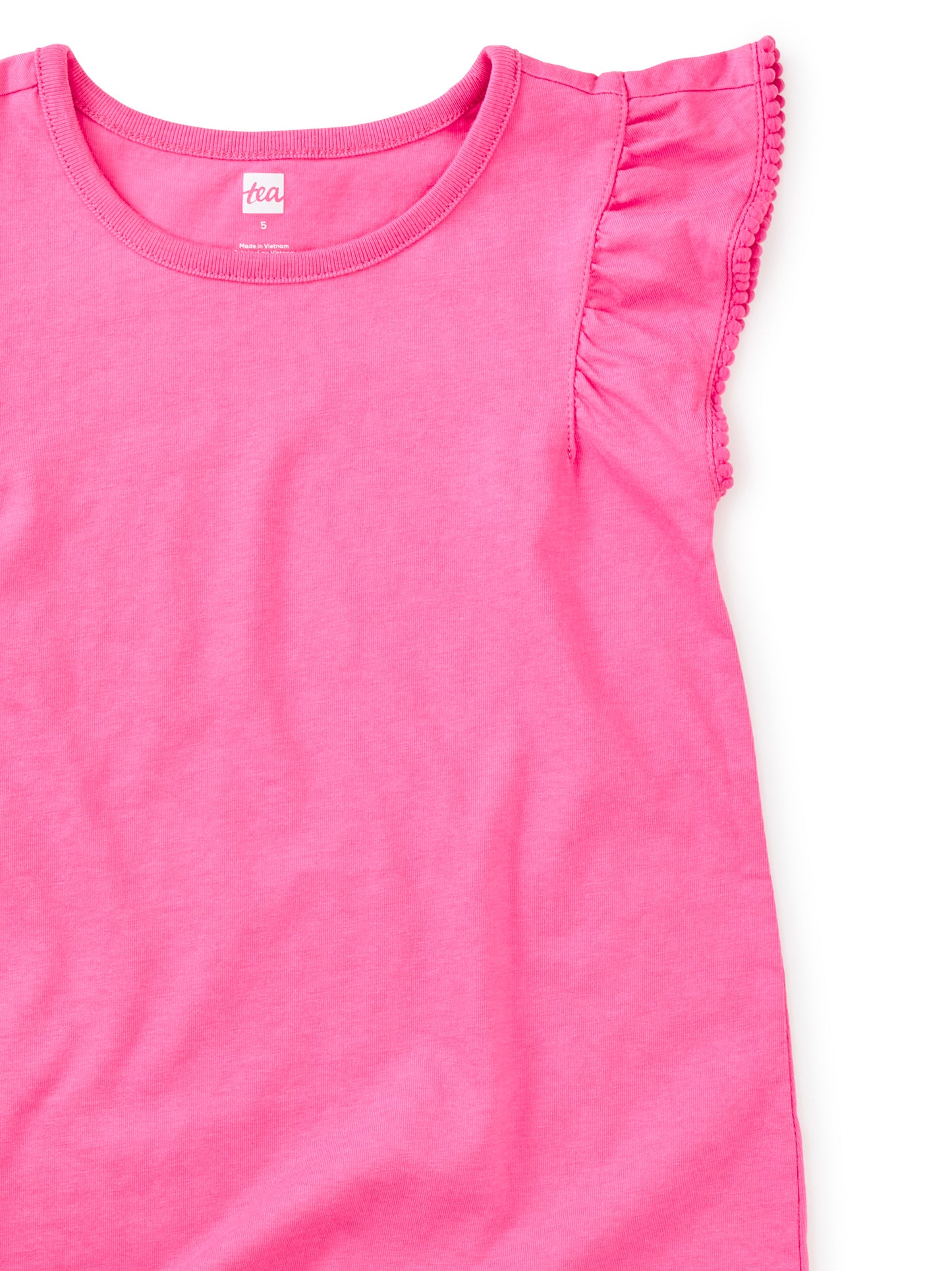 Pom-Pom Flutter Top