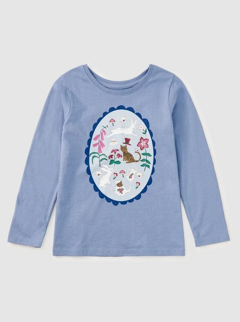 Tea Party Vingette Graphic Tee