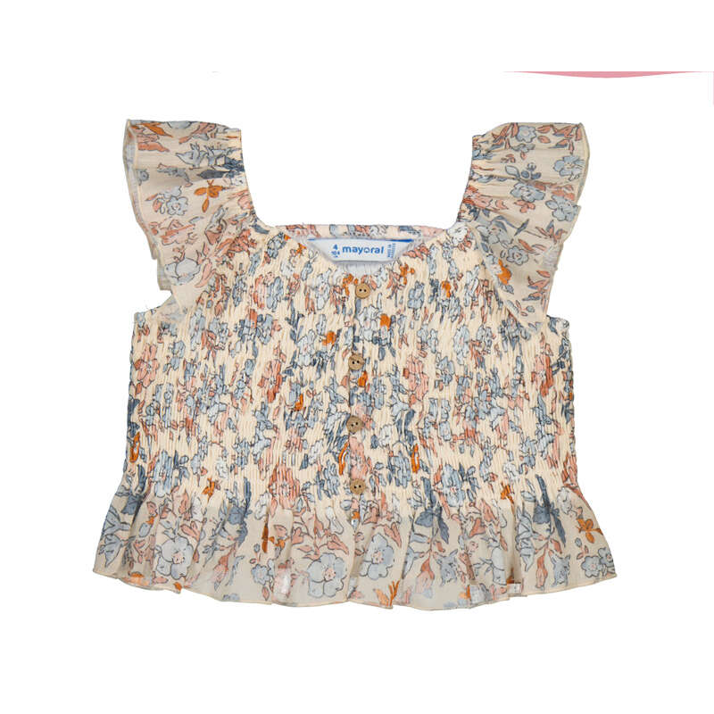 Printed Bambula Top