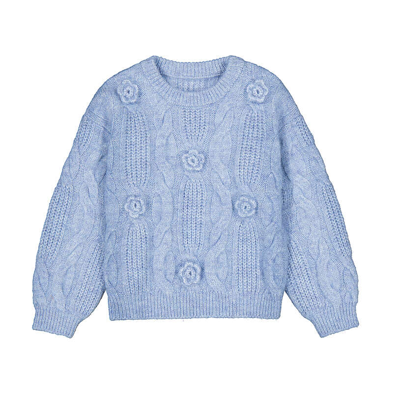 3D Flower Sweater