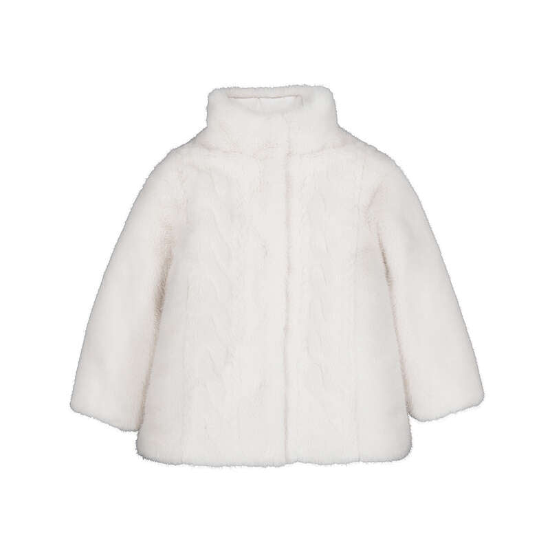 Old Hollywood Faux Fur Coat