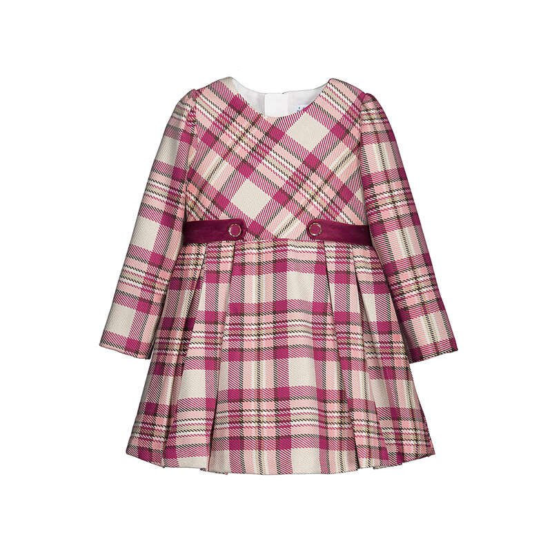 Plaid A-Line Dress