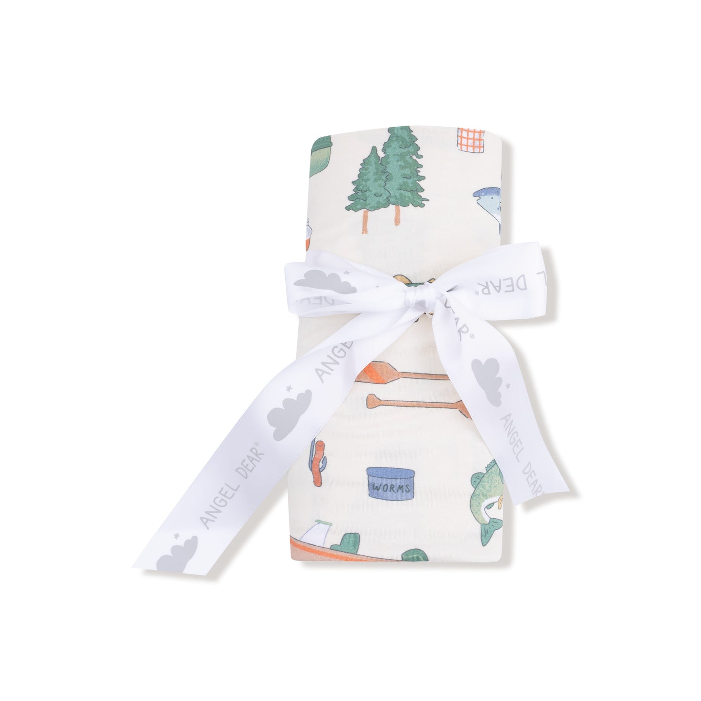 Fishing Things Swaddle Blanket