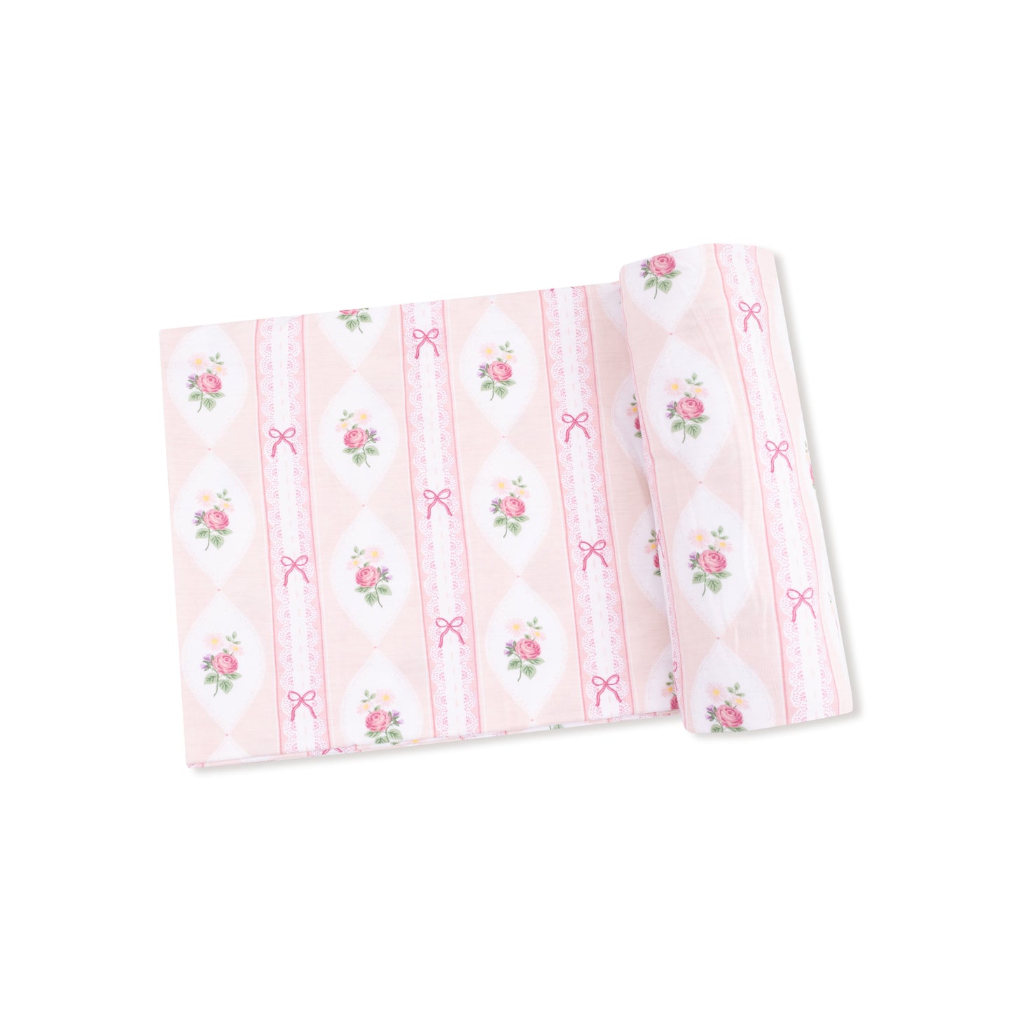 Ogee Lace Floral Swaddle Blanket