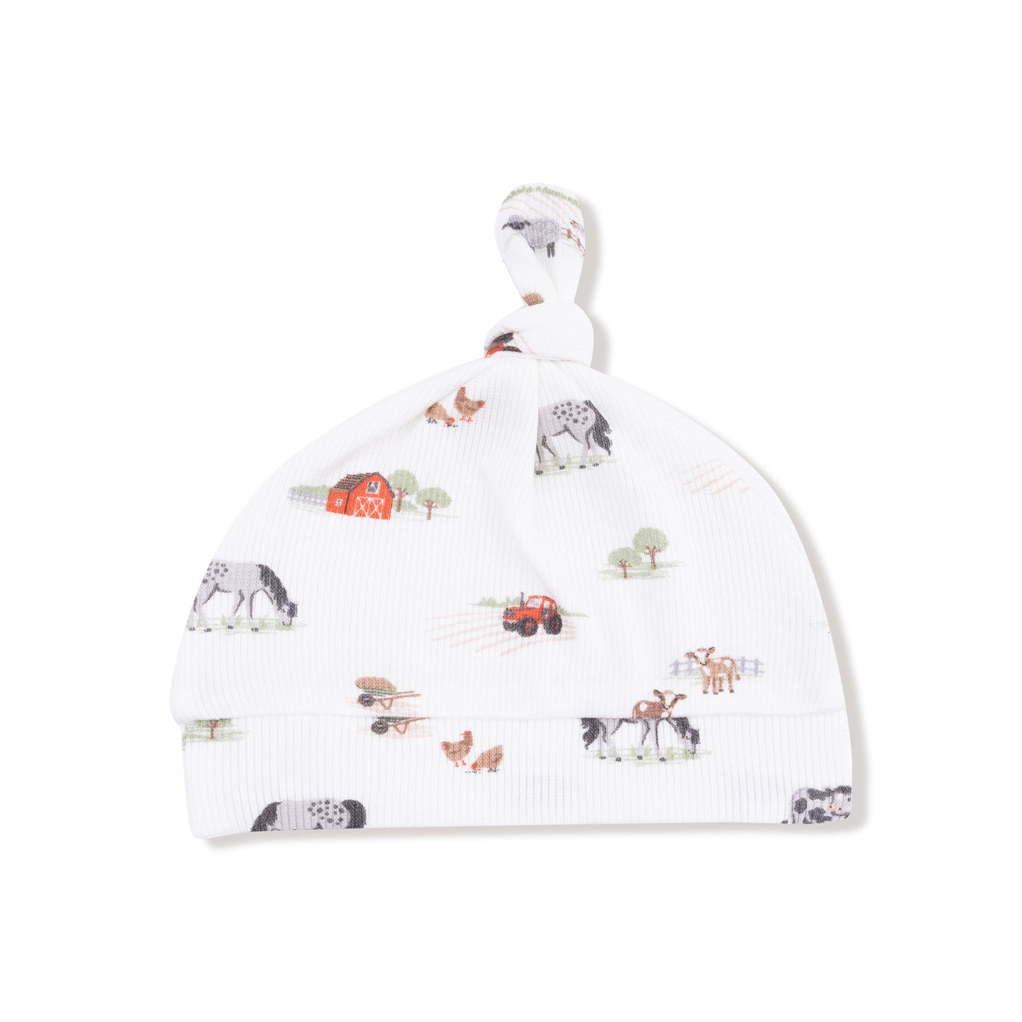 Little Farm Knotted Gown w/Hat