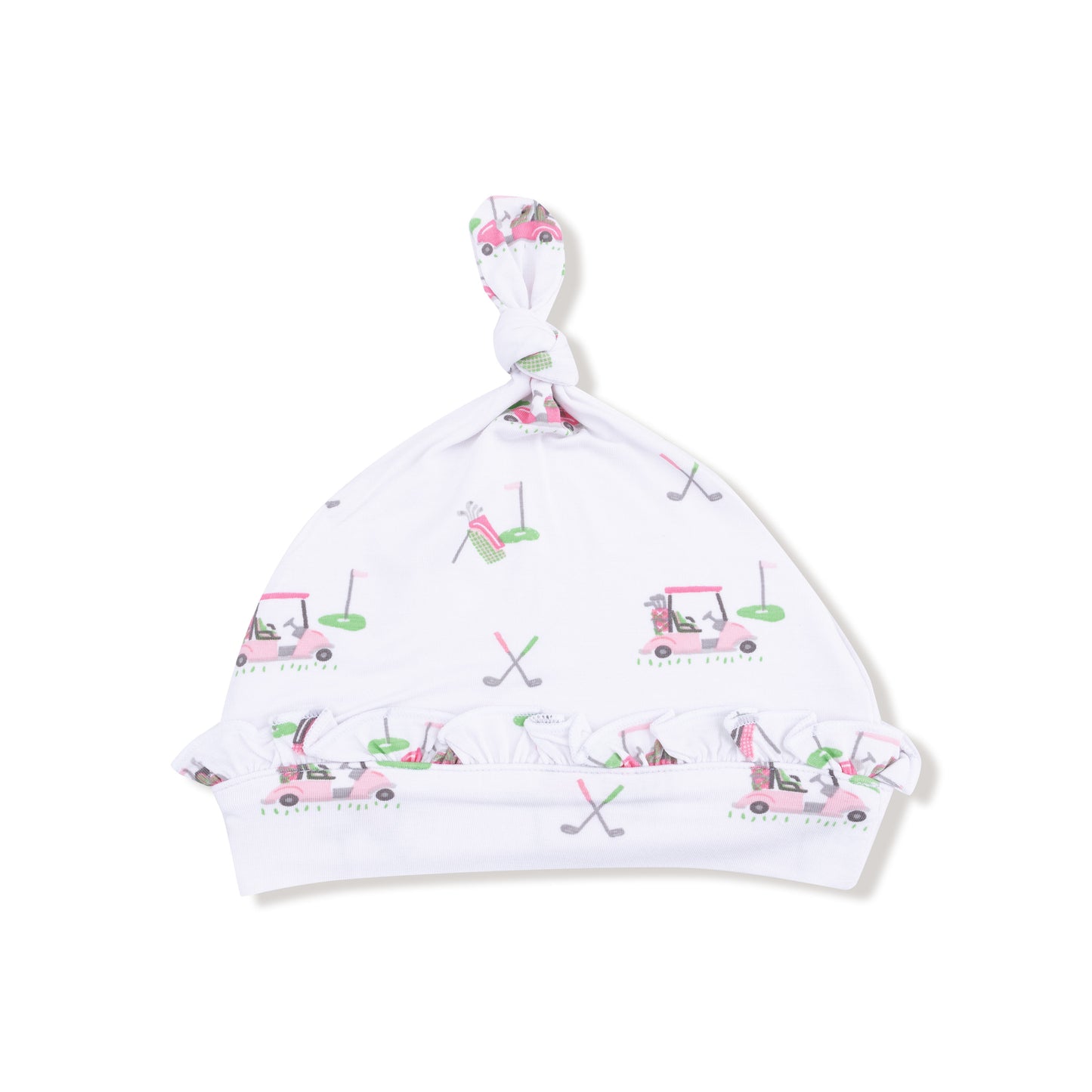 Baby Golf Carts Pink Kimono Gown w/Hat