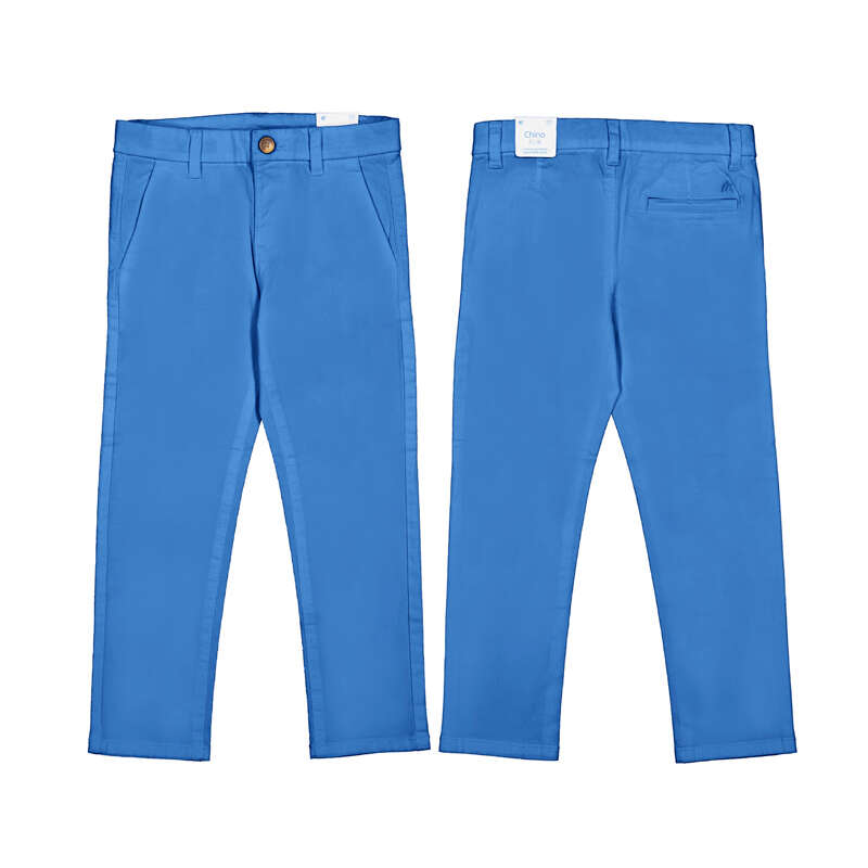Basic Twill Trousers- Blue