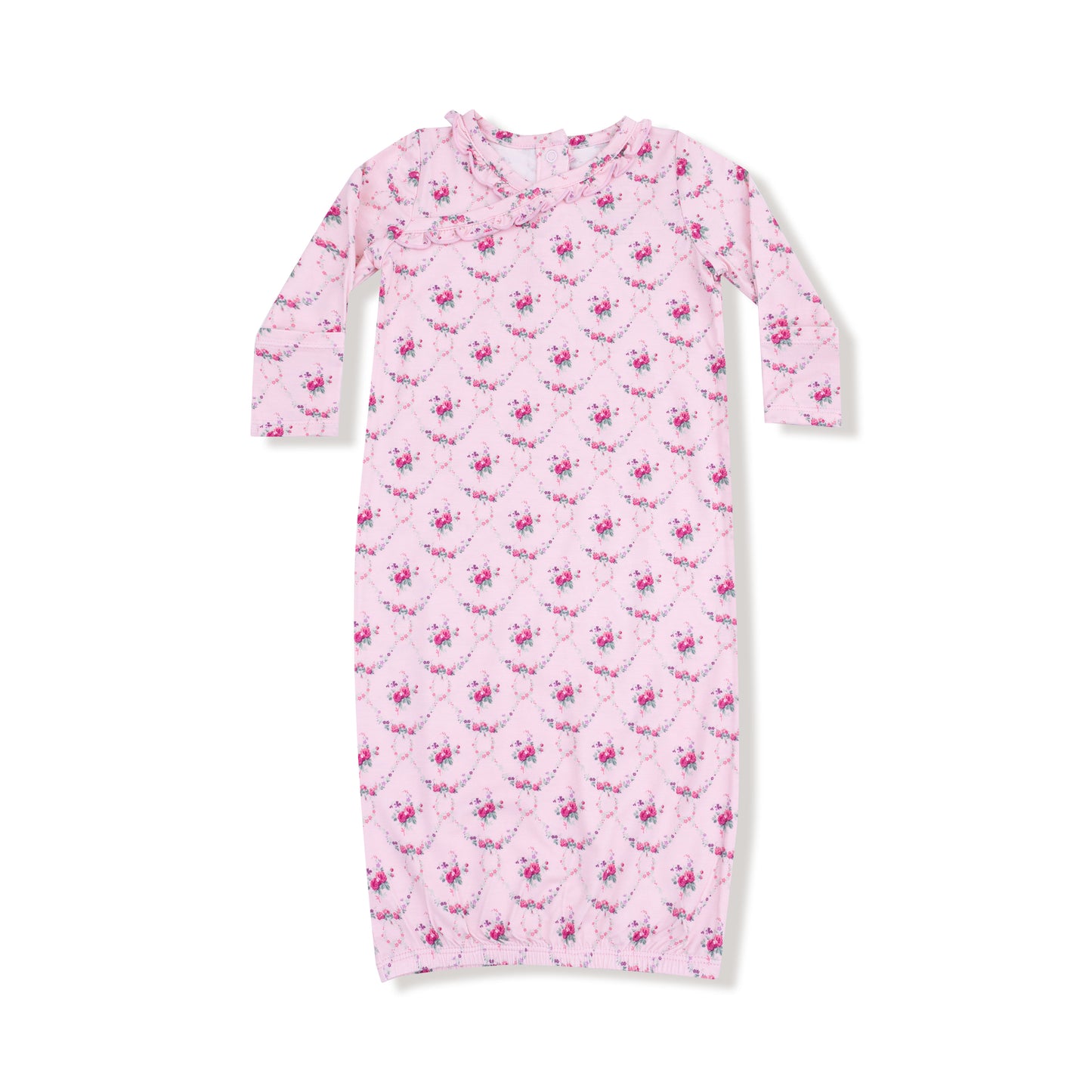 Rose Garden Trellis Kimono Gown