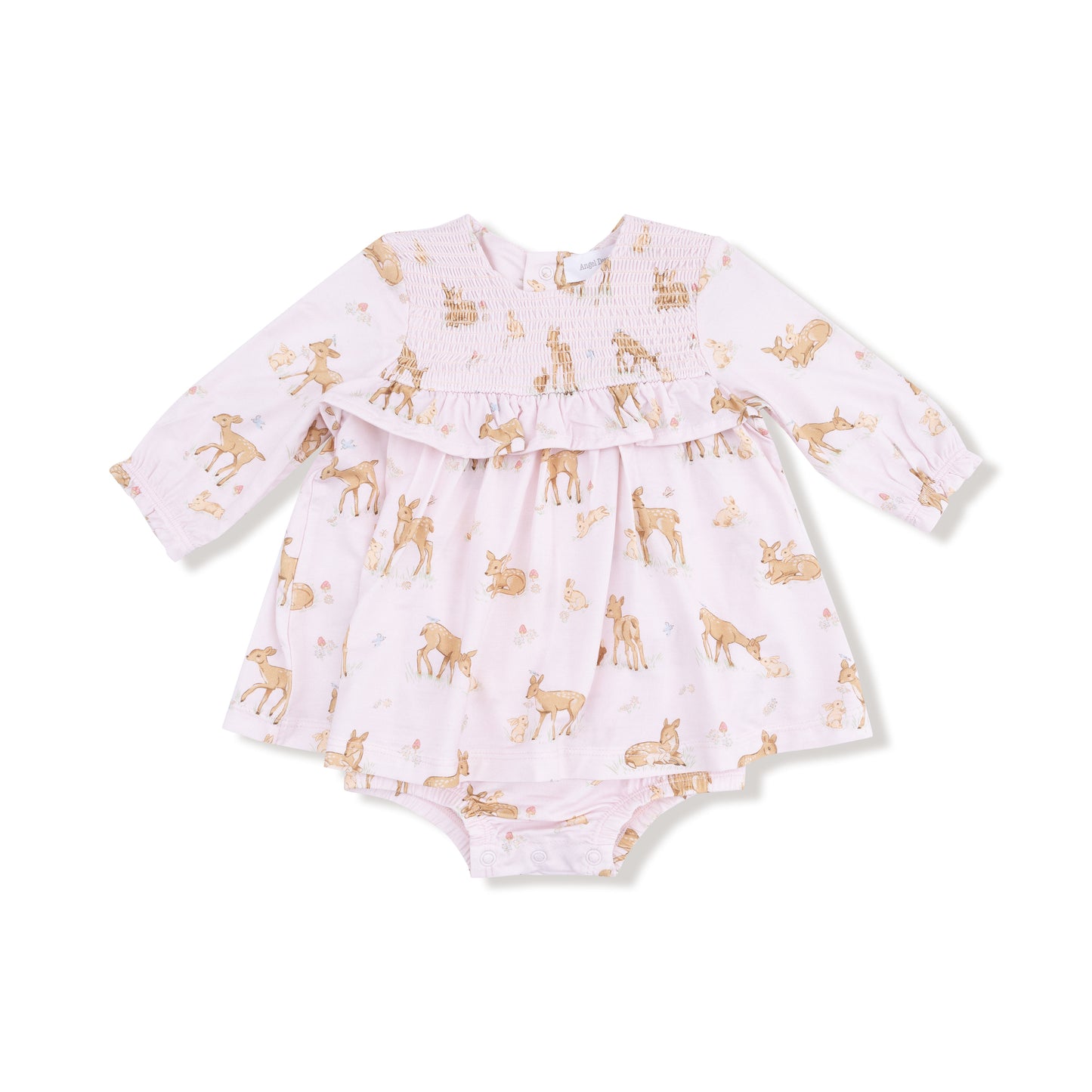 Little Fawn Longsleeve Ruffle Bubble w/ Skirt