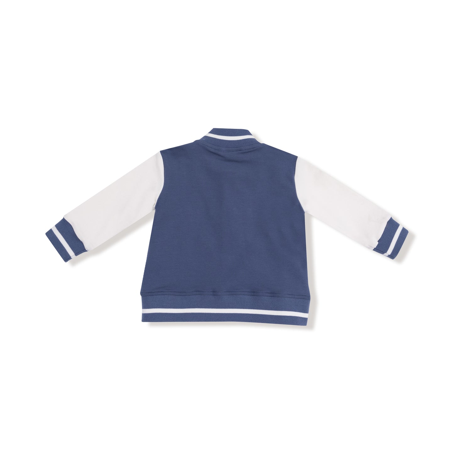 Indigo Letterman Jacket