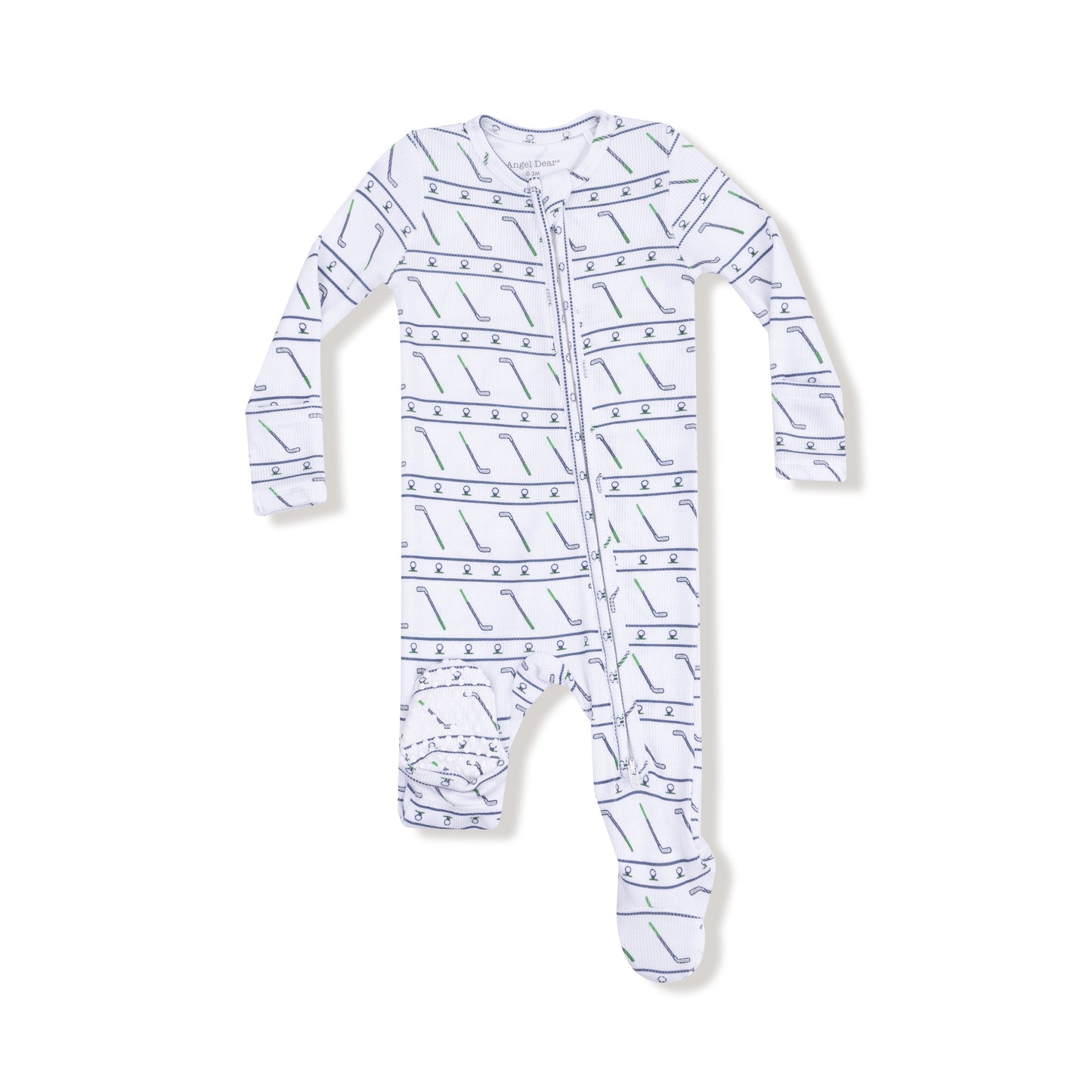 Golf Club 2 Way Zipper Footie