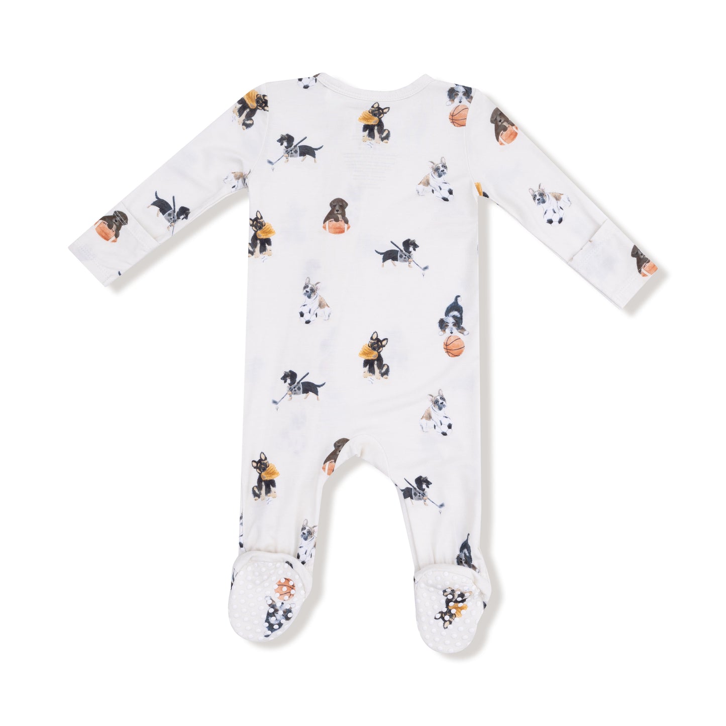 Sporty Puppies 2 Way Zip Footie