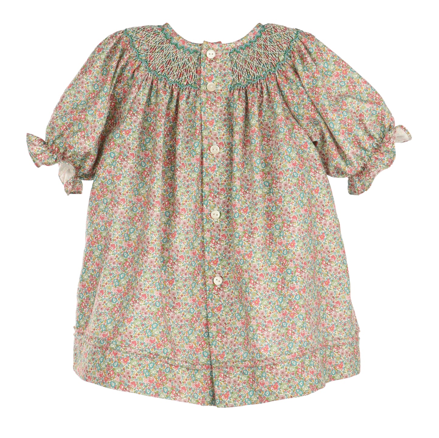 Sugarplum Bouquet Smocked Bishop