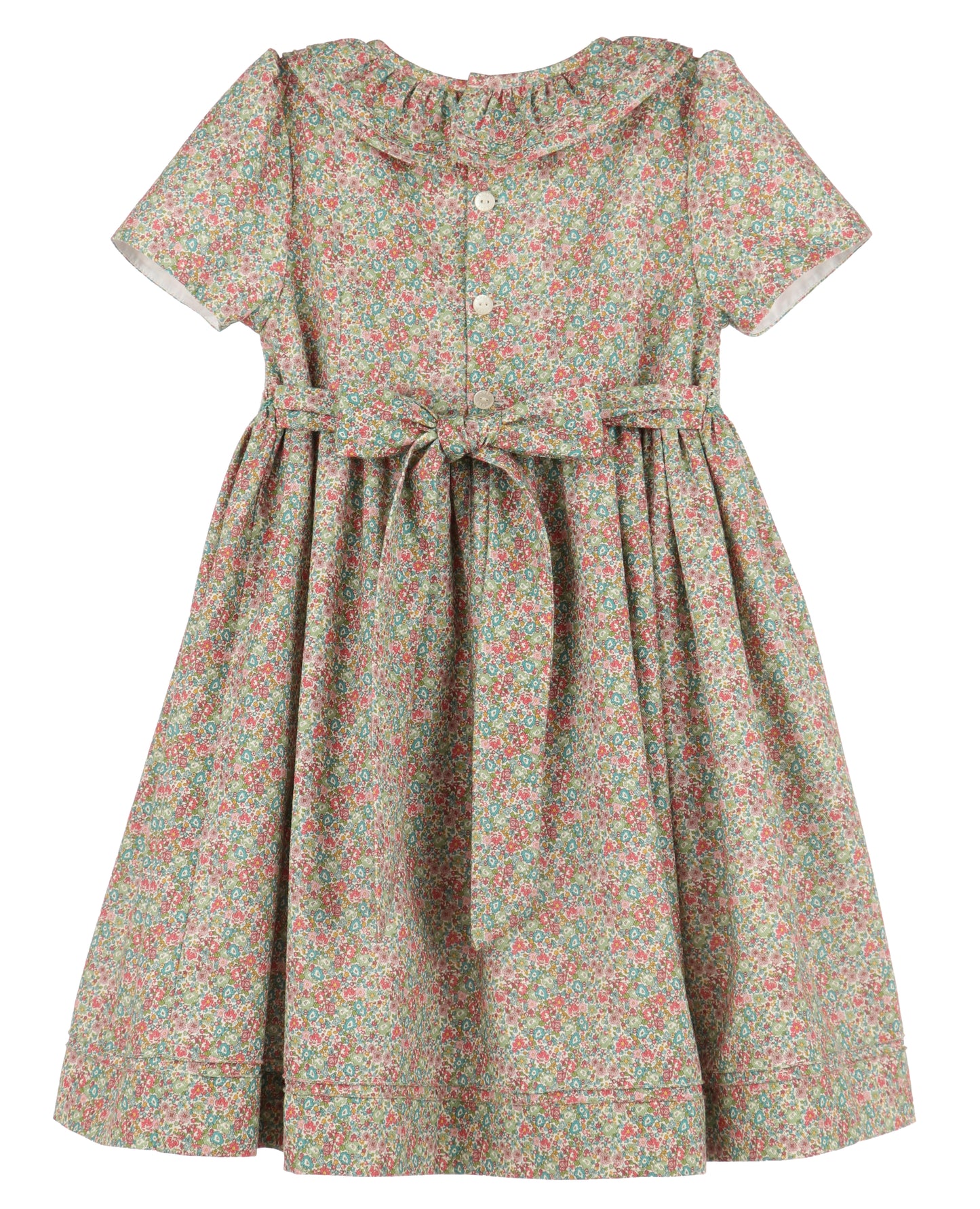 Sugarplum Bouquet Smocked Dress
