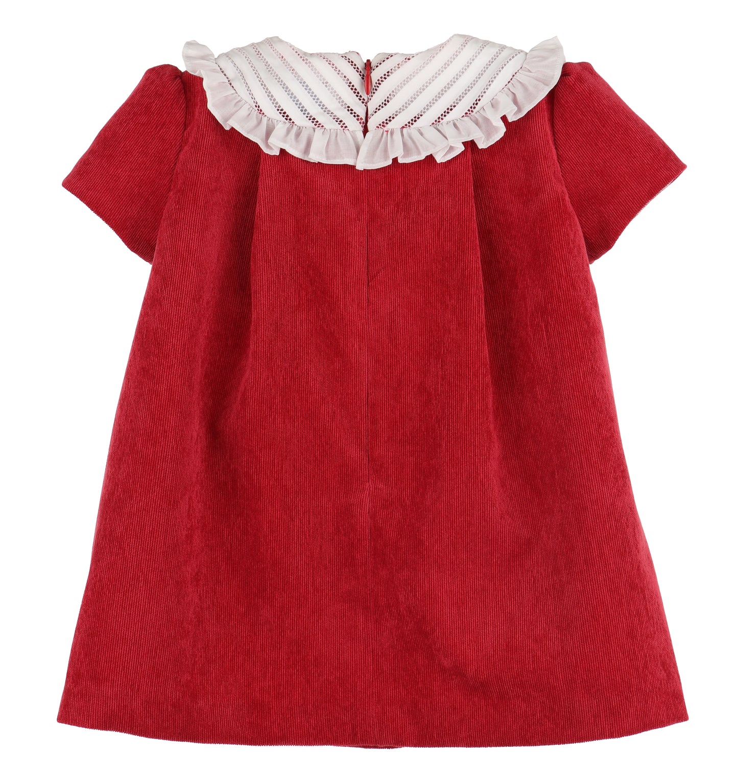 Randalls Bib Dress-Red