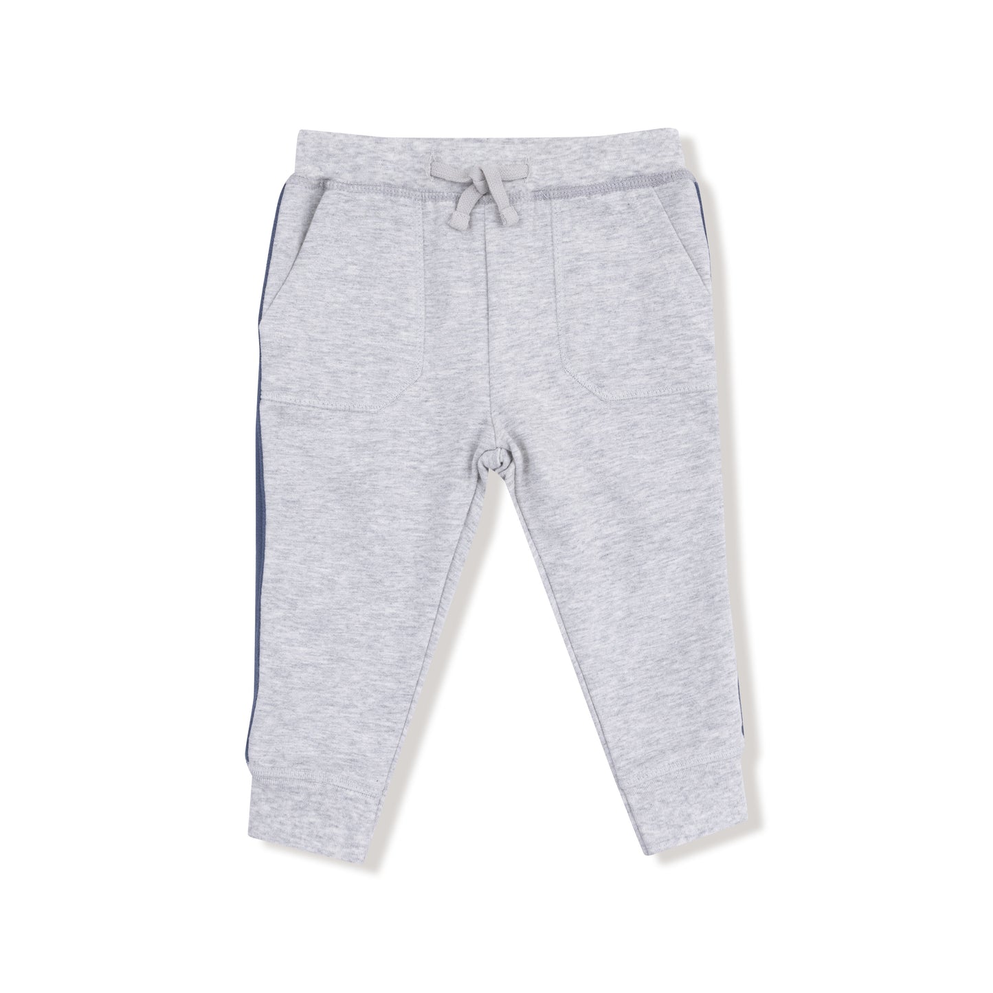 French Terry Jogger with Varsity Stripes