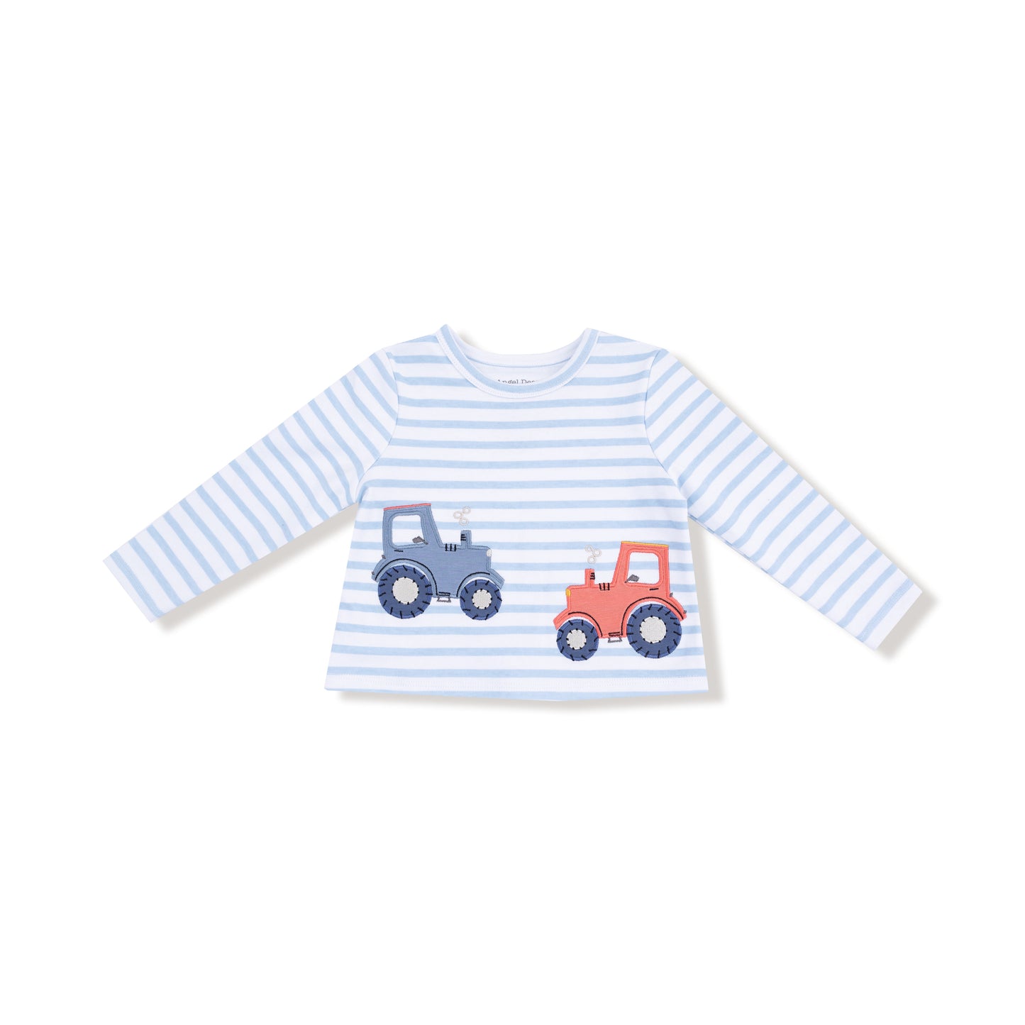 Long Sleeve Shirt with Tractor Applique