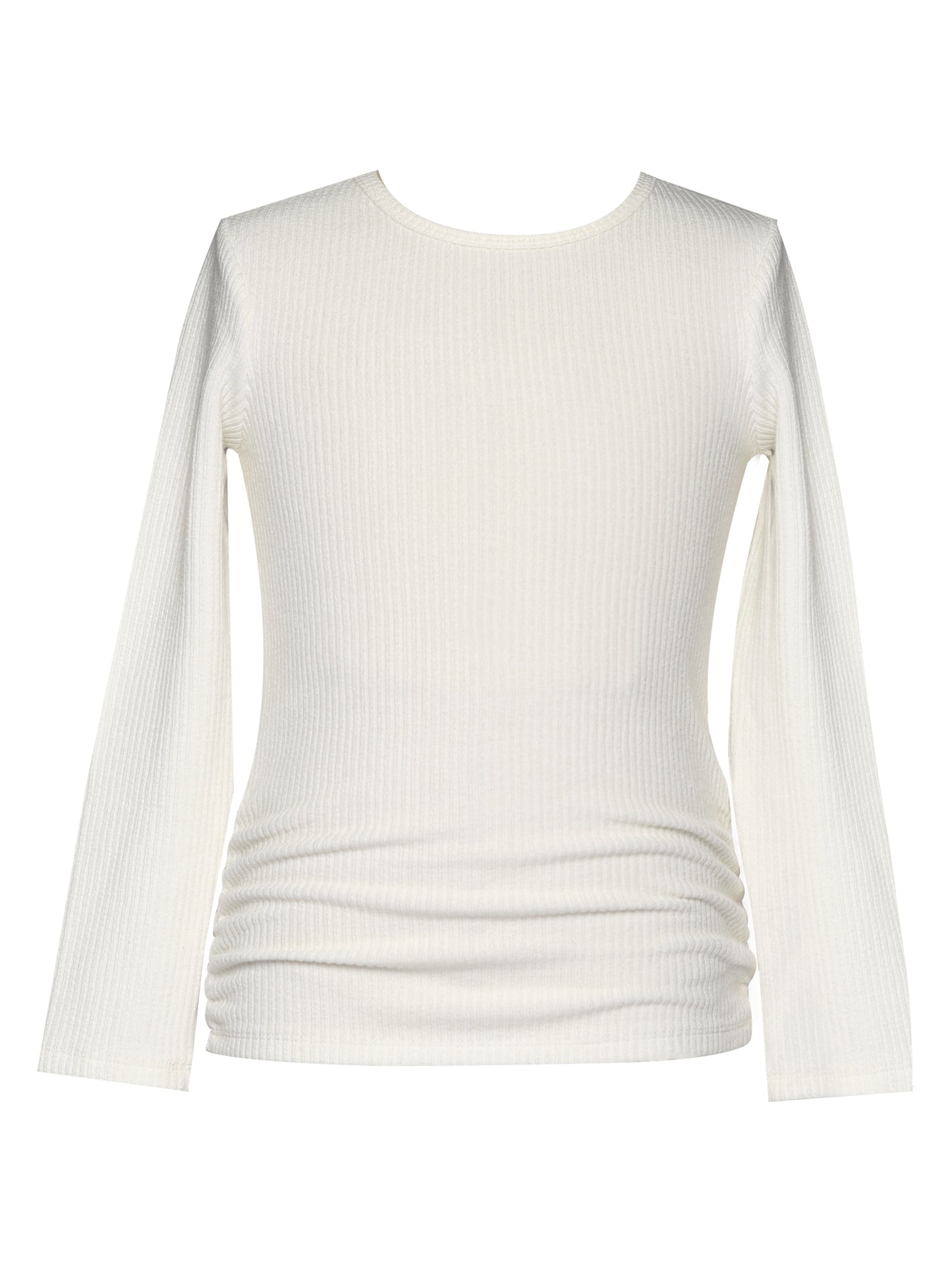 Ruched Rib Top
