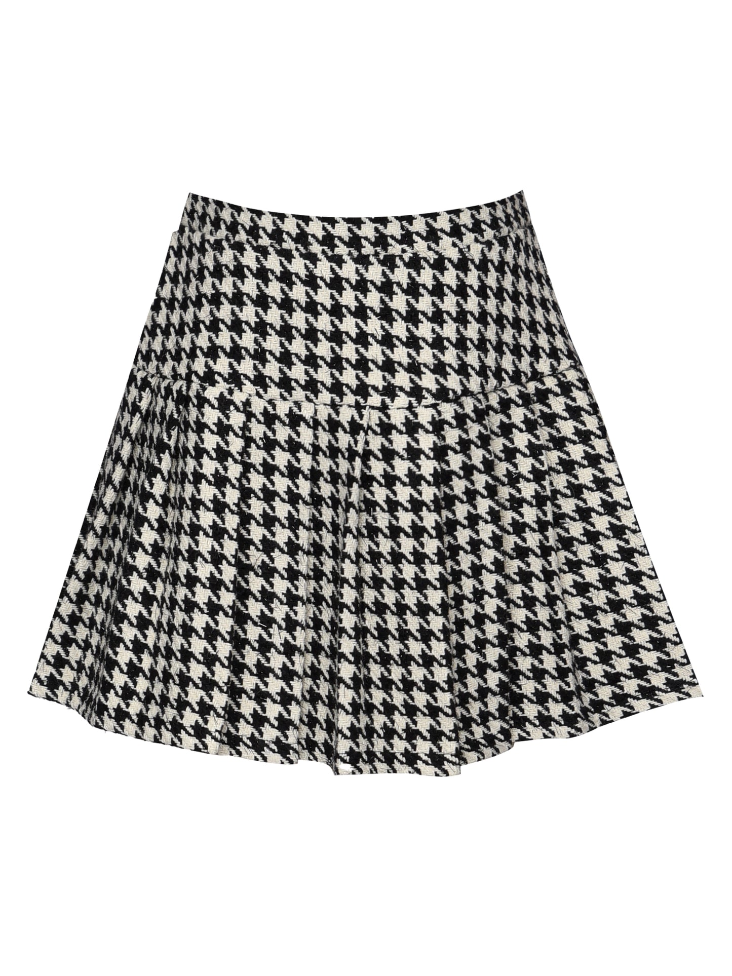 Houdstooth Tweed Skort