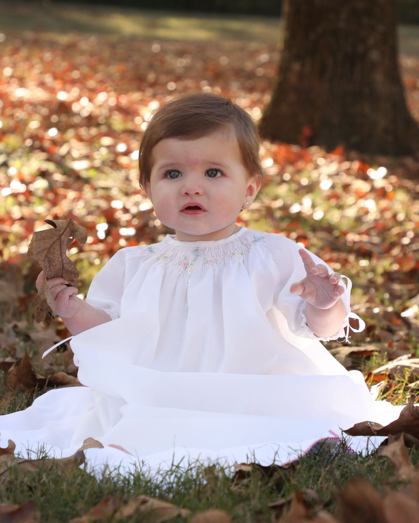 Adeline Daygown and Diaper Cover