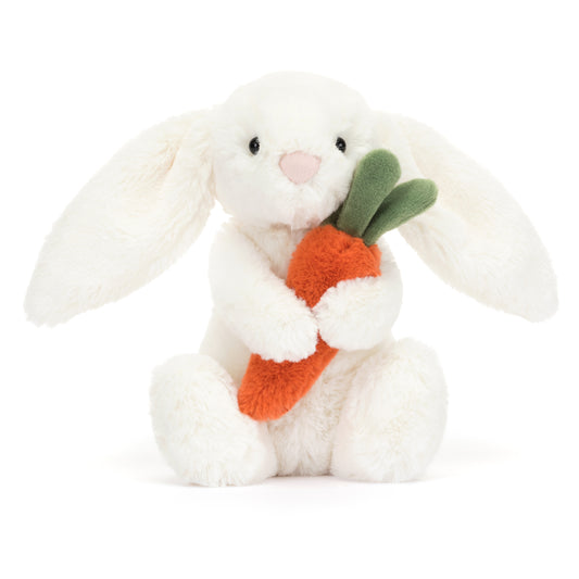 Bashful Bunny with Carrot - Little