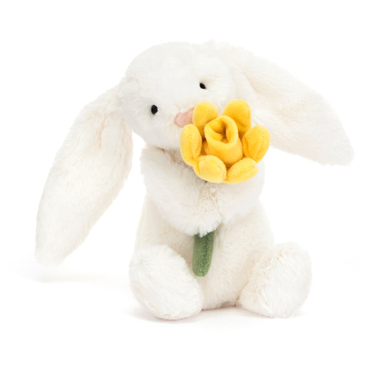 Jellycat Bashful Bunny With Daffodil - Small