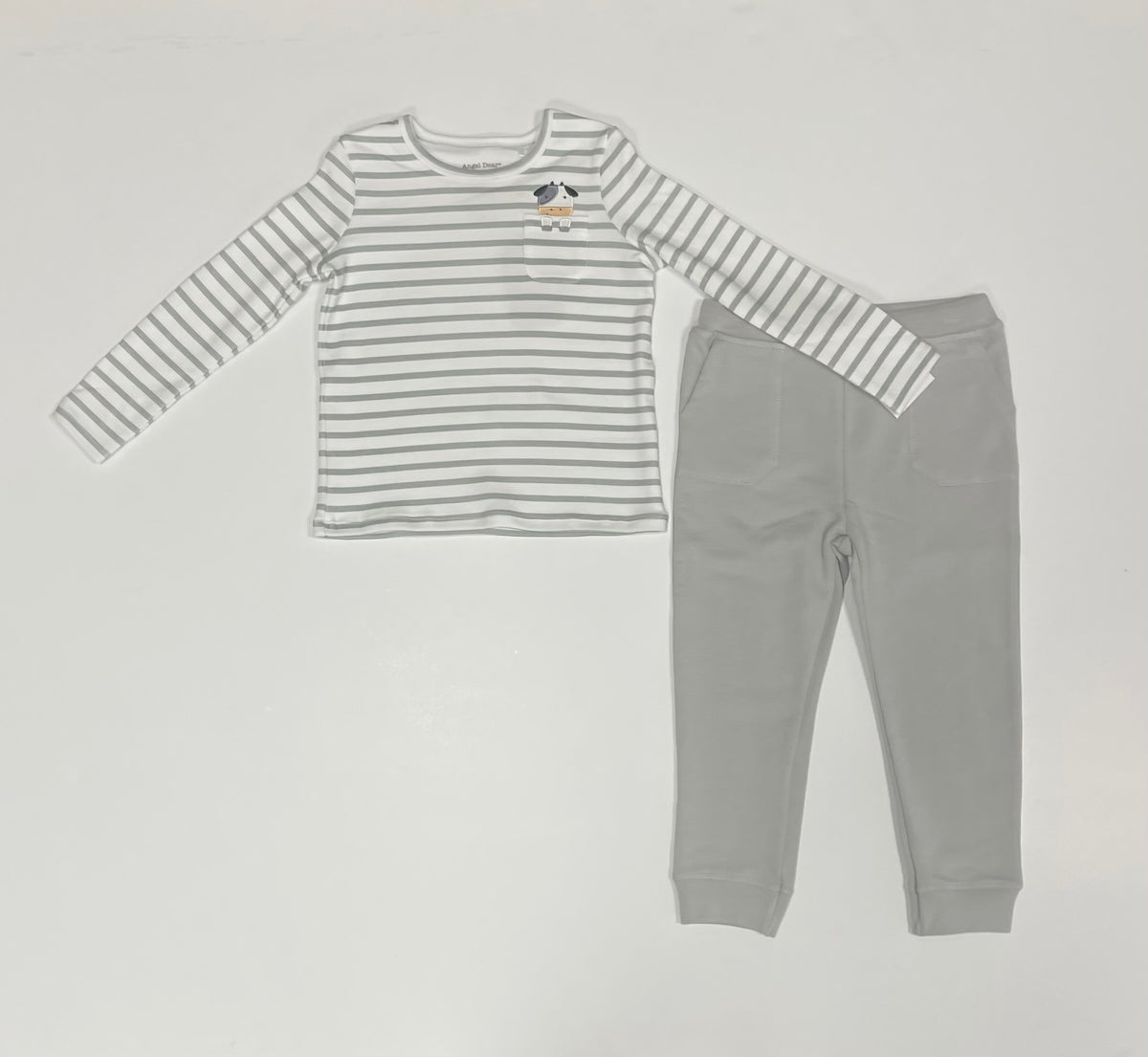 Cow Long Sleeve Shirt and Jogger set