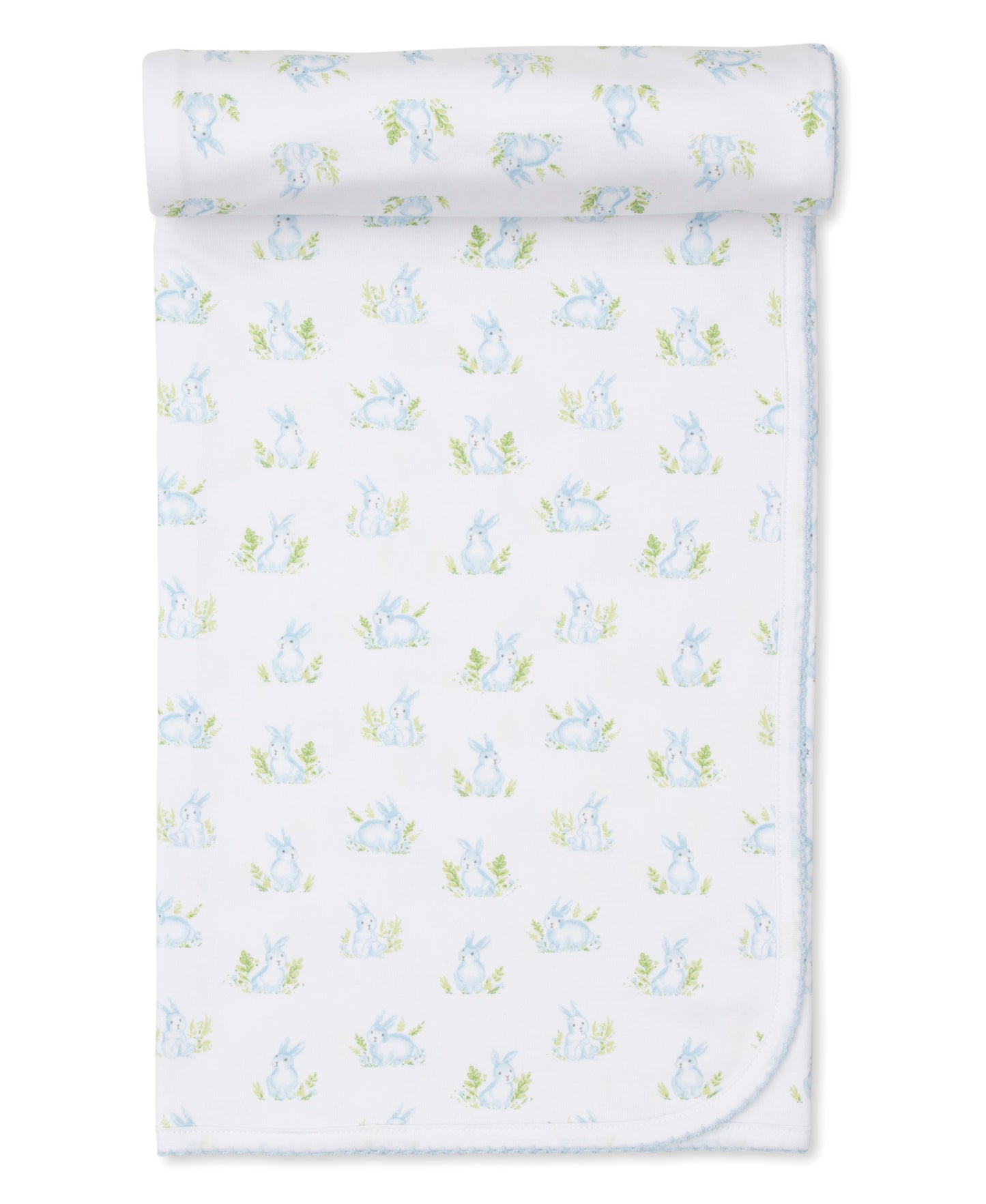 Cottontail Hollows Blue Blanket