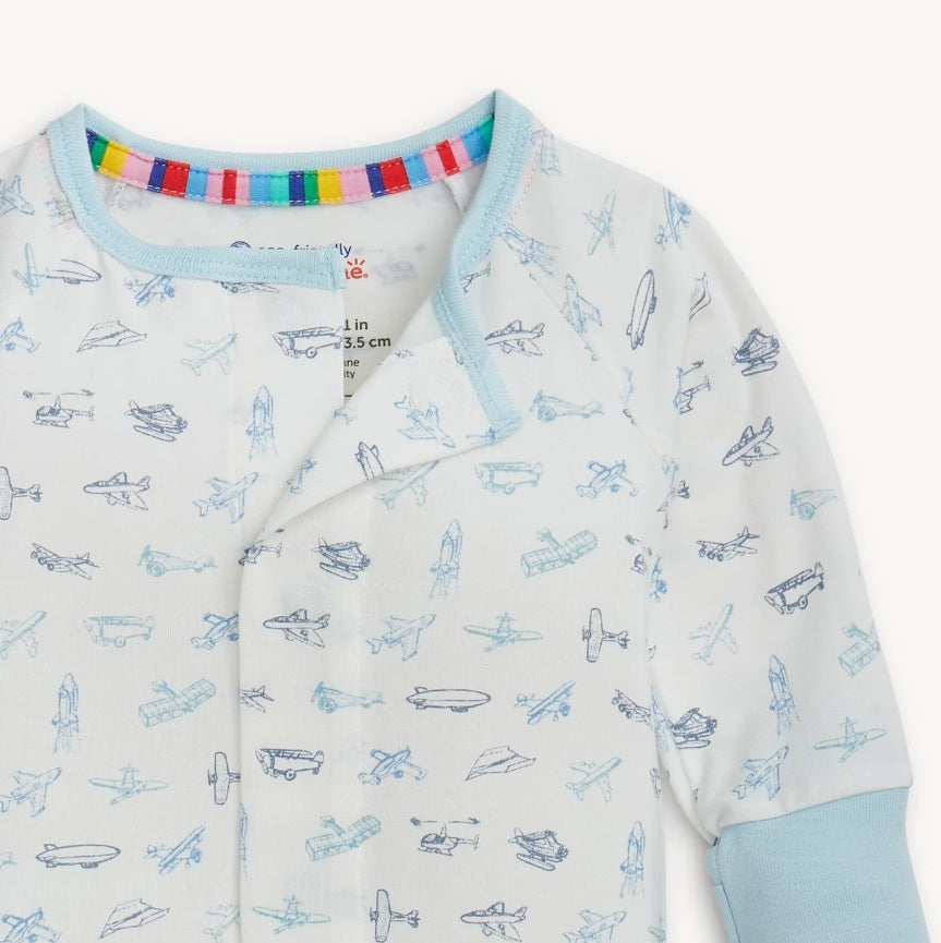 Magnetic Convertible Coverall-Airplanes