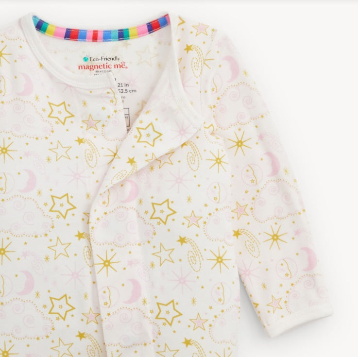 Star Signs Pink Footie