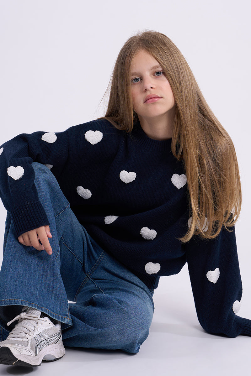 Hearts Sweater