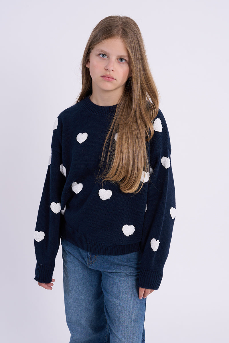 Hearts Sweater