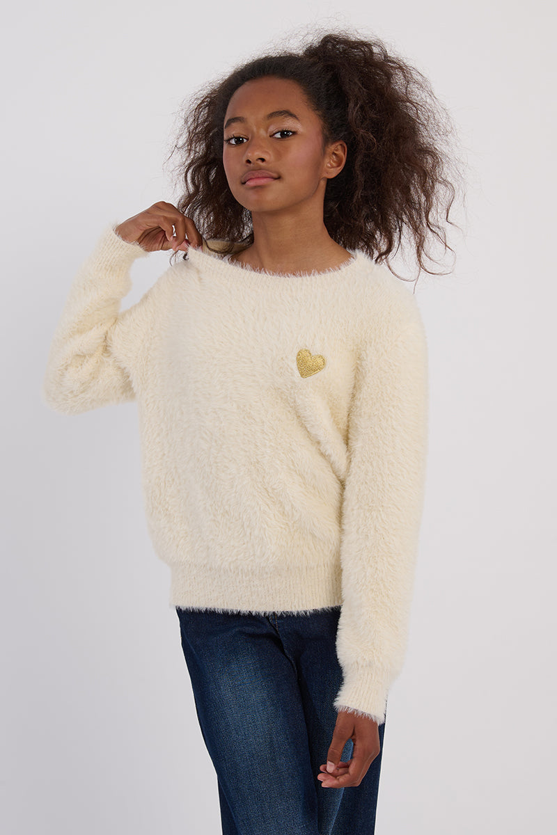 Soft Heart Sweater
