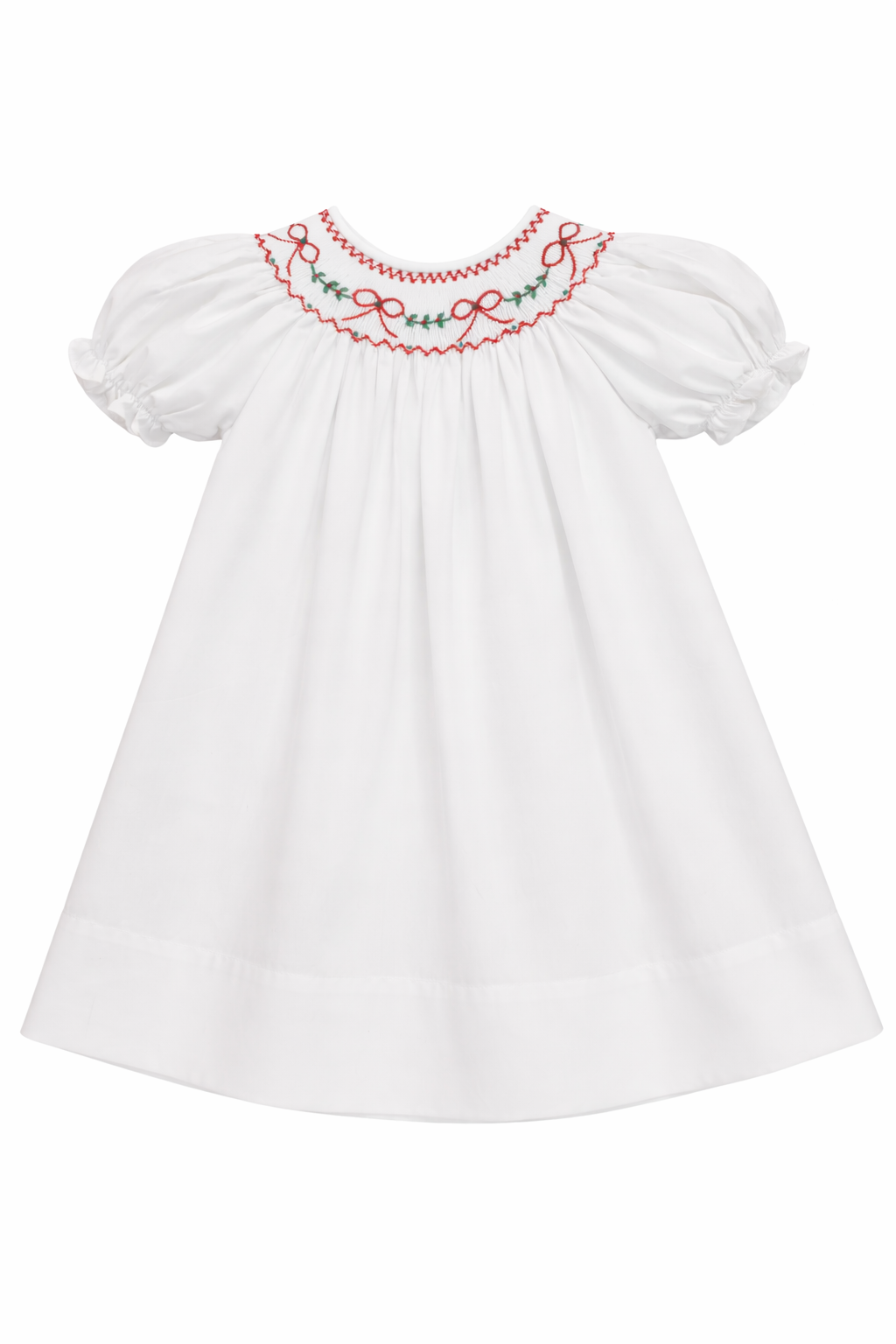Red Bows/ Garland Dress