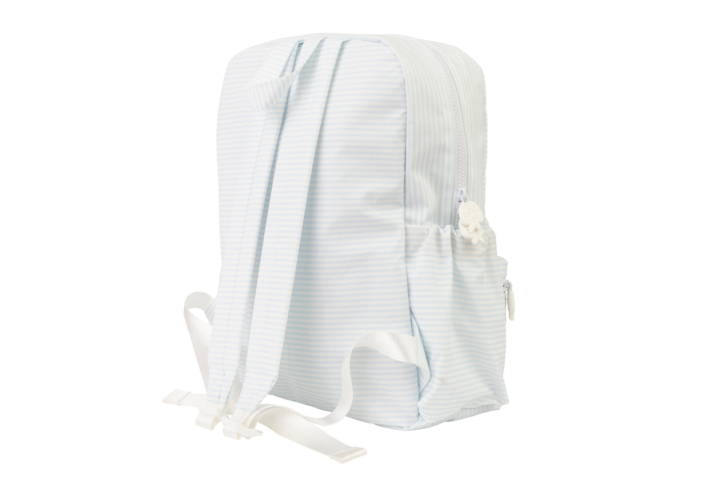 The Large Backpack-Light Blue Stripe