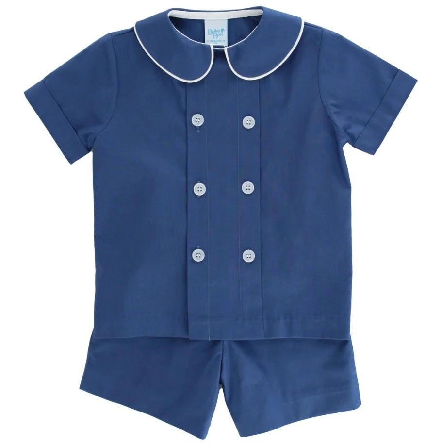 Posh Posies with Cornflower - Dressy Short Set