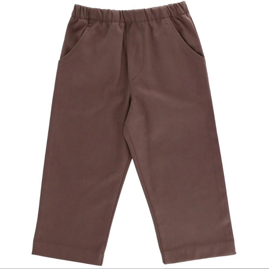 Charlie Pull On Pant - Putty Twill