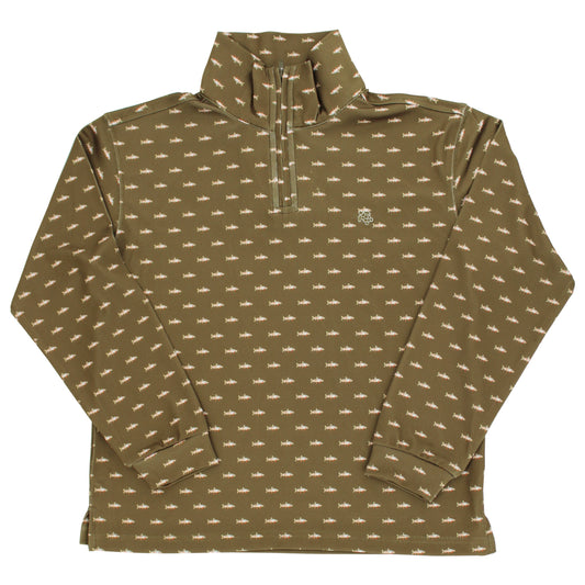 Performance Half Zip - Fish